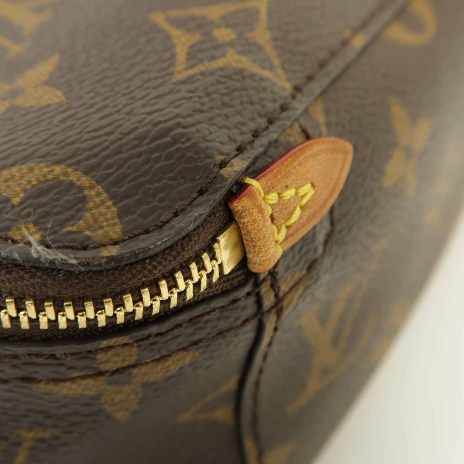 LOUIS VUITTON Monogram Packing Cube PM金扣手拿包啡色