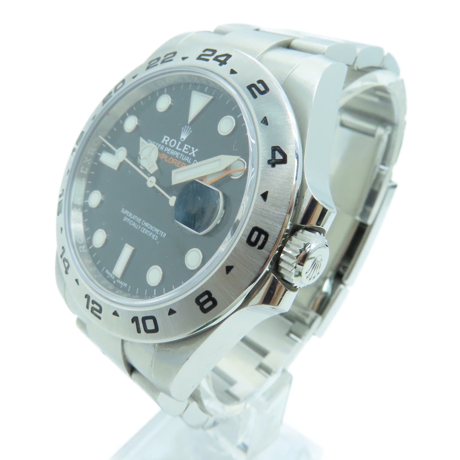 ROLEX ExplorerⅡ 不锈钢手表自动机芯黑色