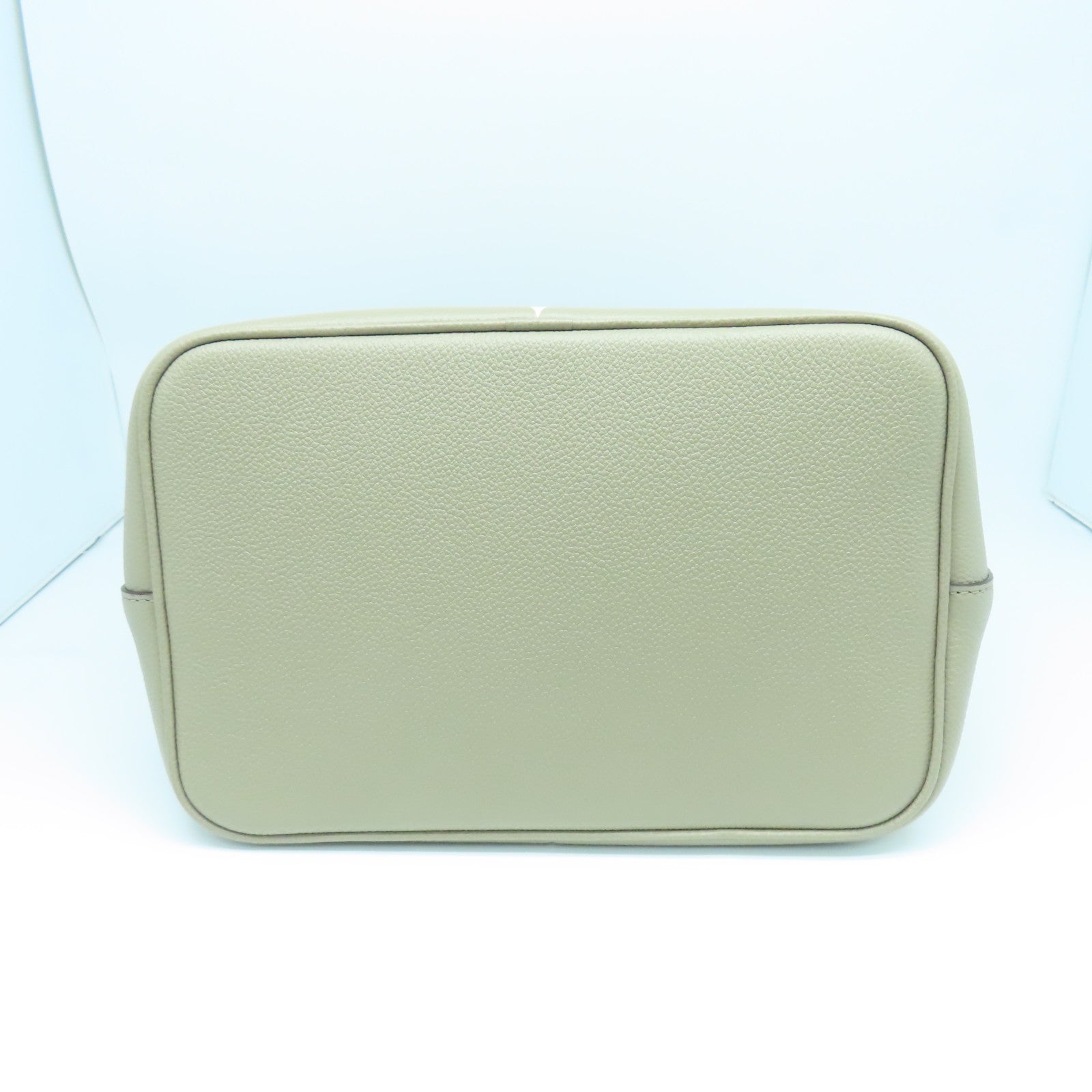 LOUIS VUITTON Mono Empreinte NeoNoe MM gold buckle handle bag beige