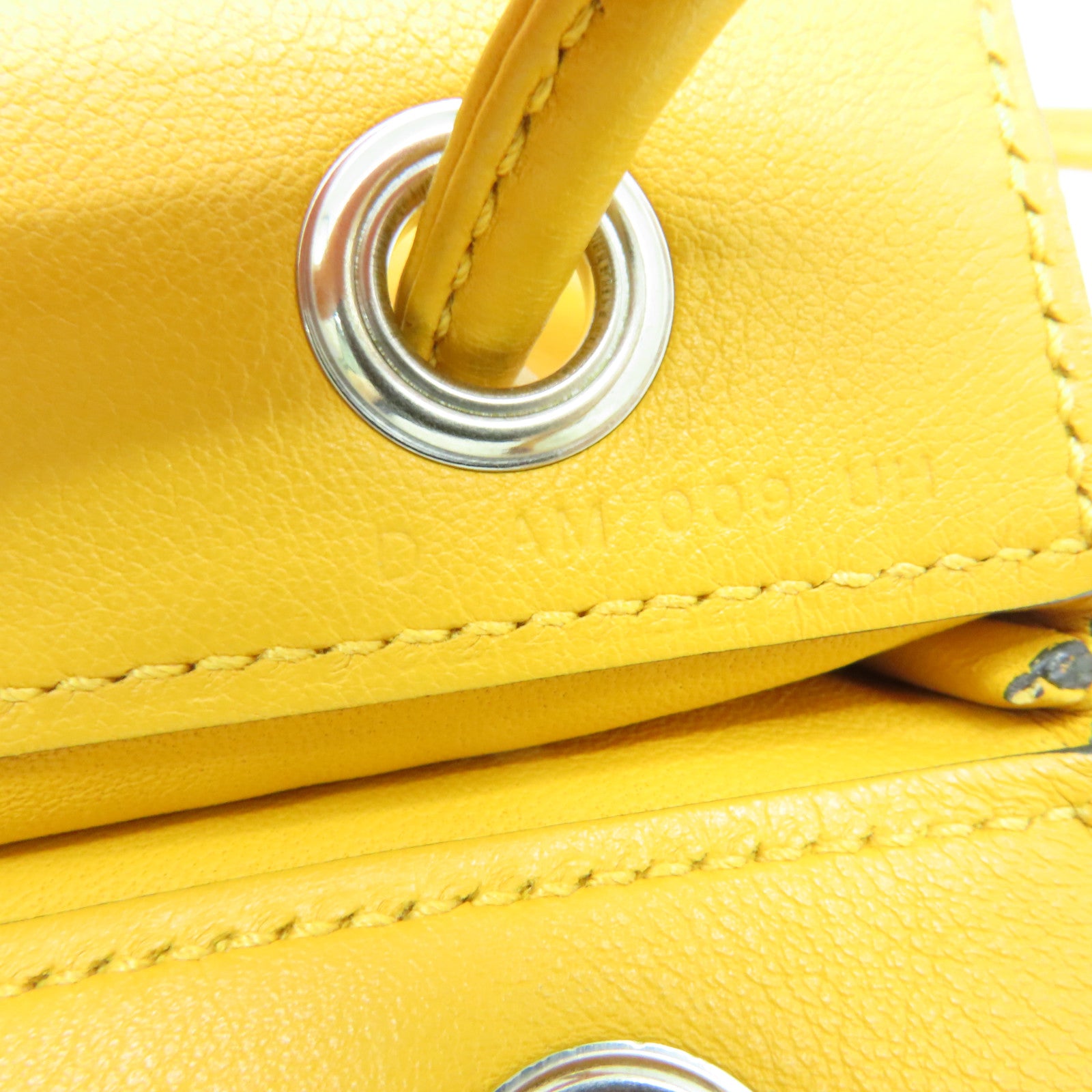 HERMES Swift皮革Aline Mini Shoulder Bag銀扣肩背袋橙色