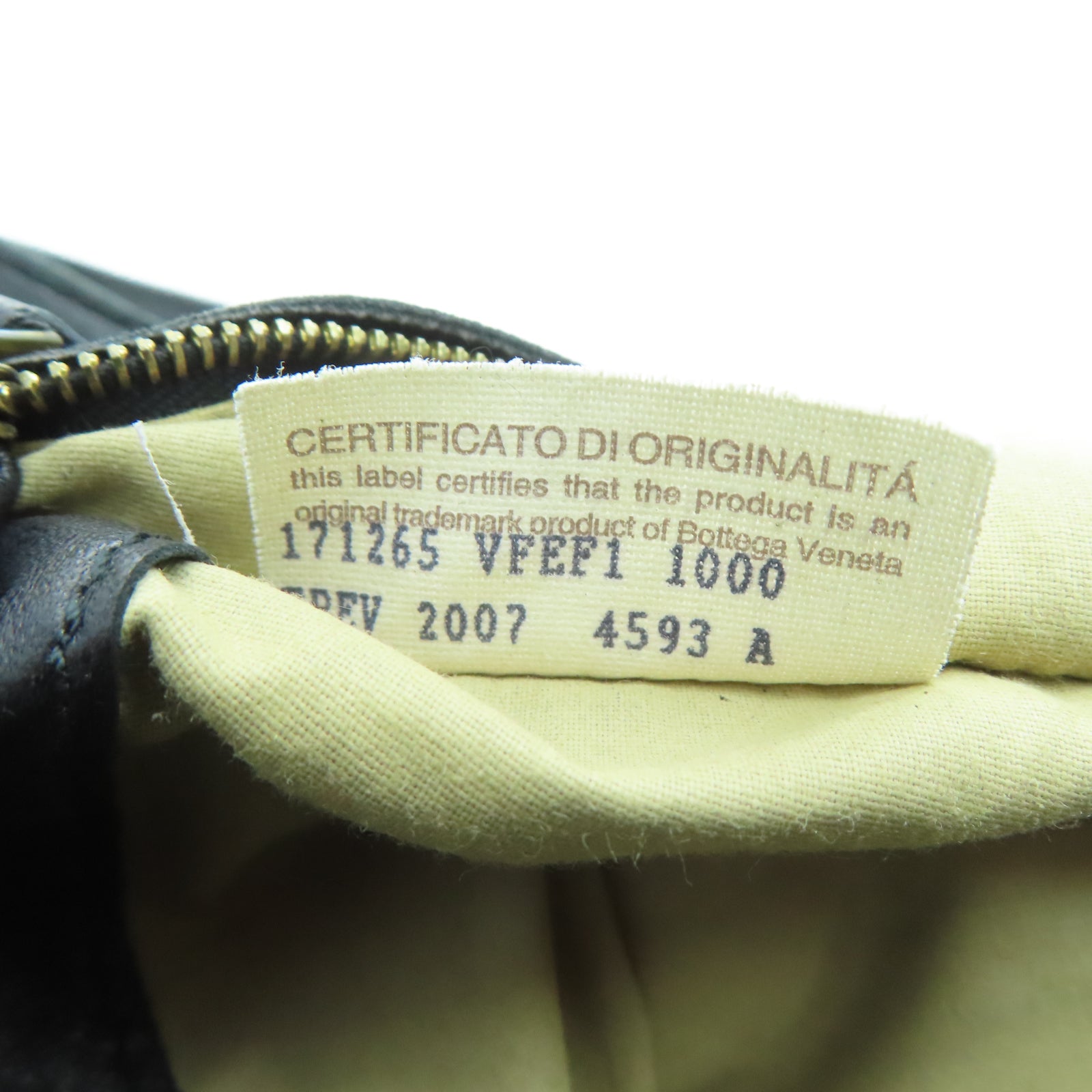 BOTTEGA VENETA 【激減優惠】羊皮皮革Tote Bag金扣手挽袋黑色
