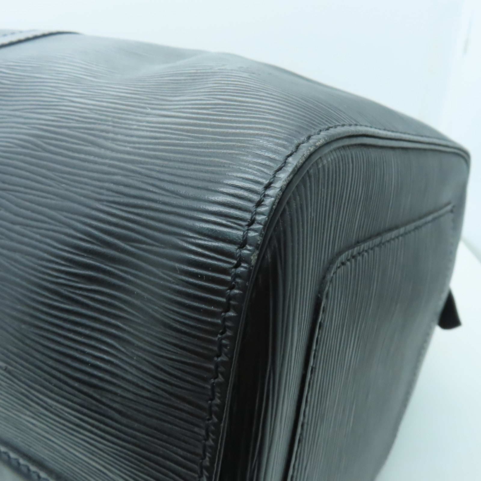 LOUIS VUITTON Epi Keepall 50金扣手挽袋黑色