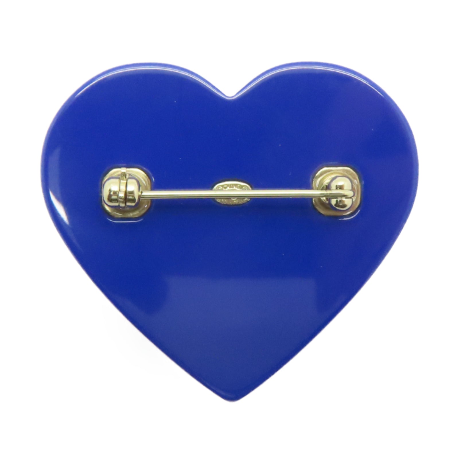 CHANEL PVC Brooch胸針藍色