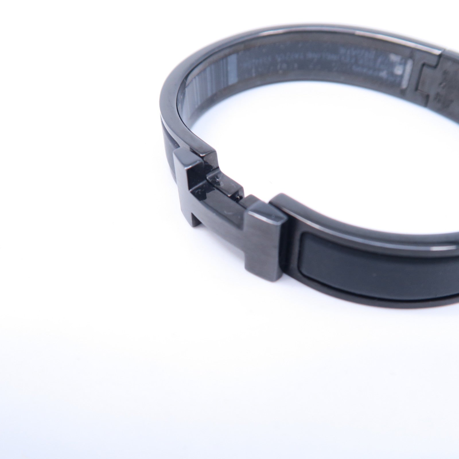 HERMES 金屬Clic H Clac手環黑色