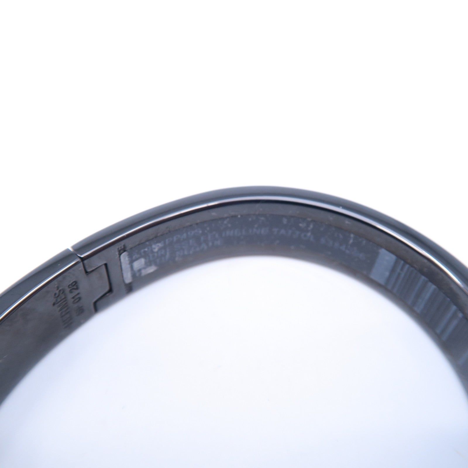 HERMES 金屬Clic H Clac手環黑色