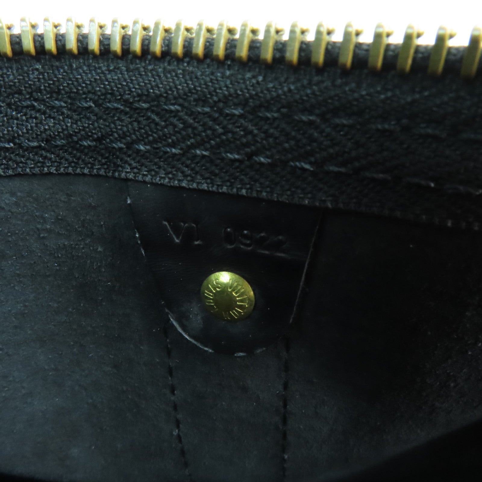 LOUIS VUITTON Epi Keepall 50金扣手挽袋黑色