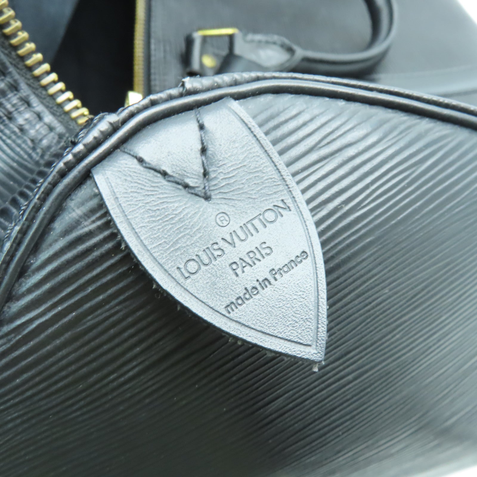 LOUIS VUITTON Epi Keepall 50金扣手挽袋黑色