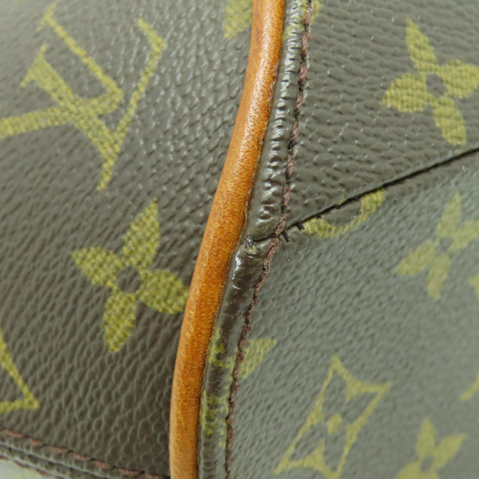 LOUIS VUITTON Monogram Elipse PM金扣手挽袋啡色
