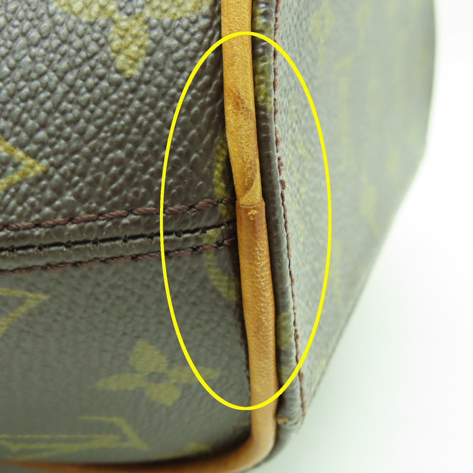 LOUIS VUITTON Monogram Elipse PM金扣手挽袋啡色