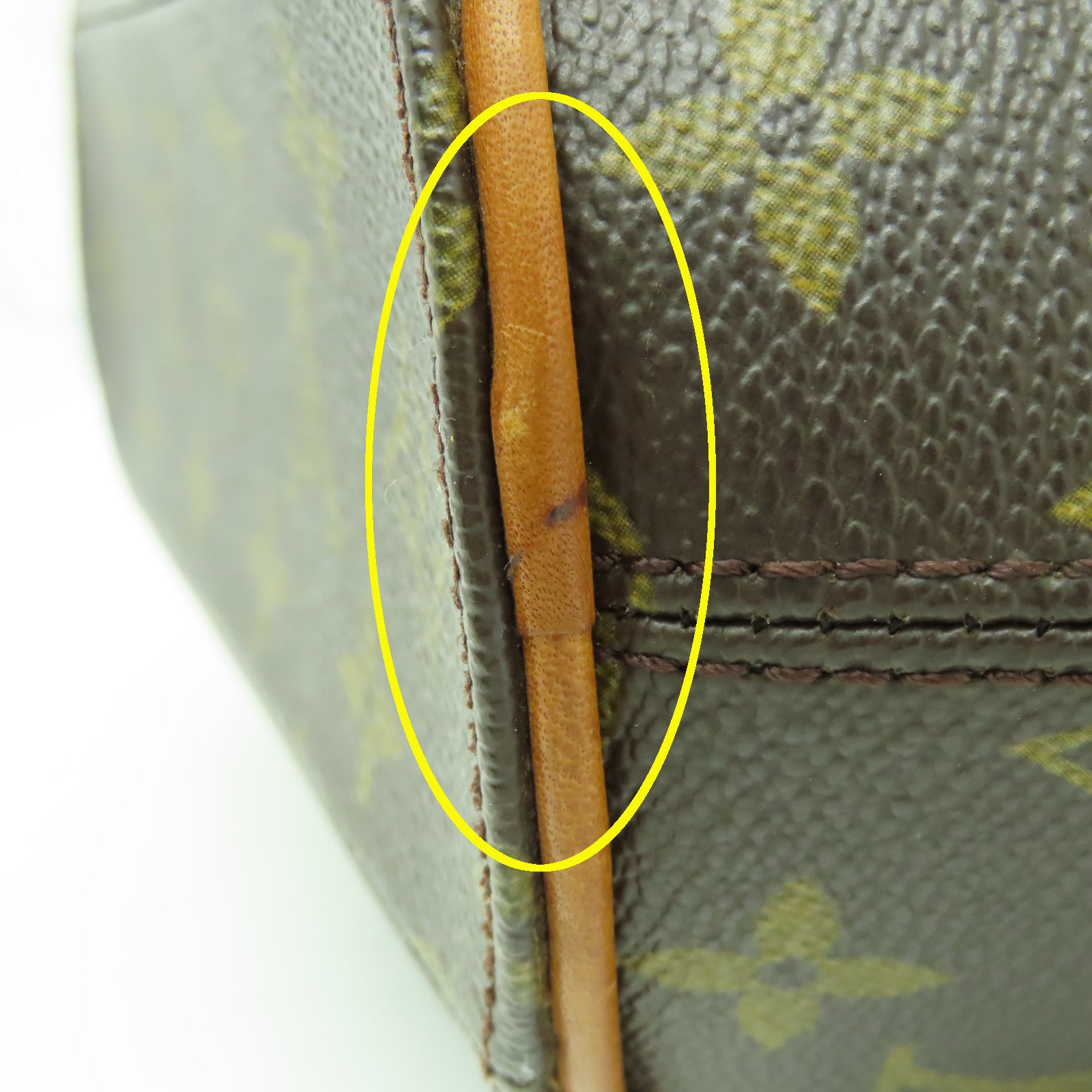 LOUIS VUITTON Monogram Elipse PM金扣手挽袋啡色