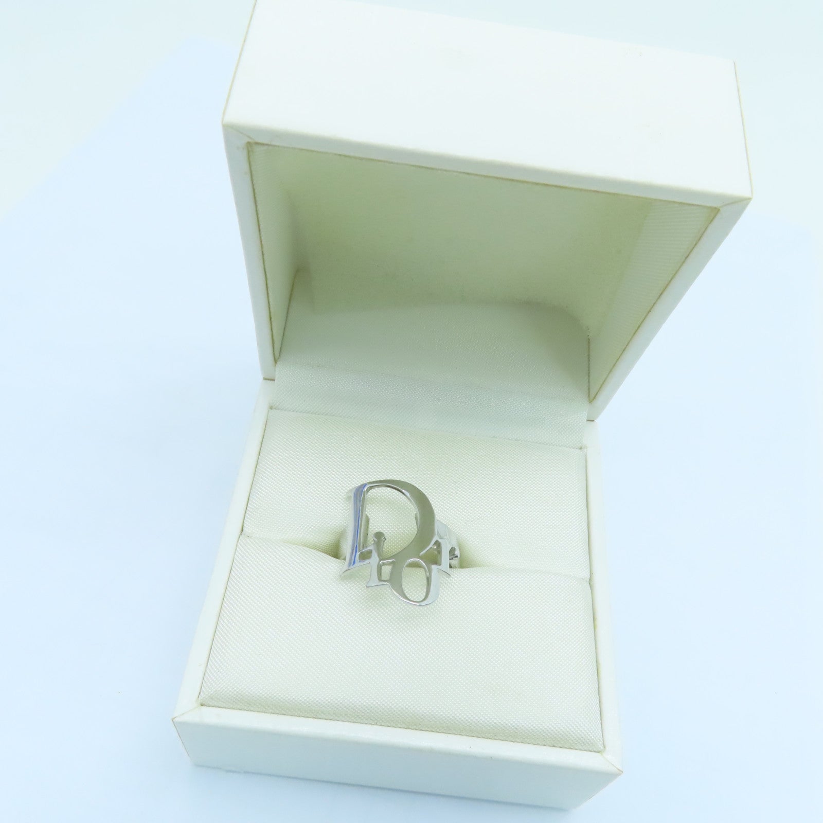Dior 金属Ring戒指US#7银色