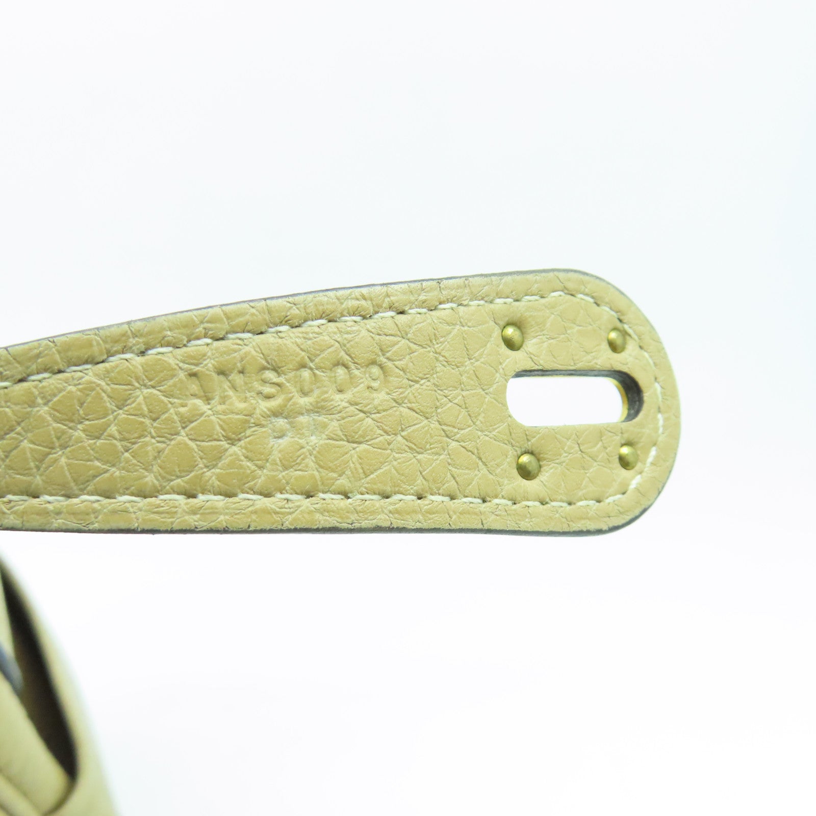 HERMES Taurillon Clemence皮革Lindy 26金扣手挽肩背兩用袋啡色