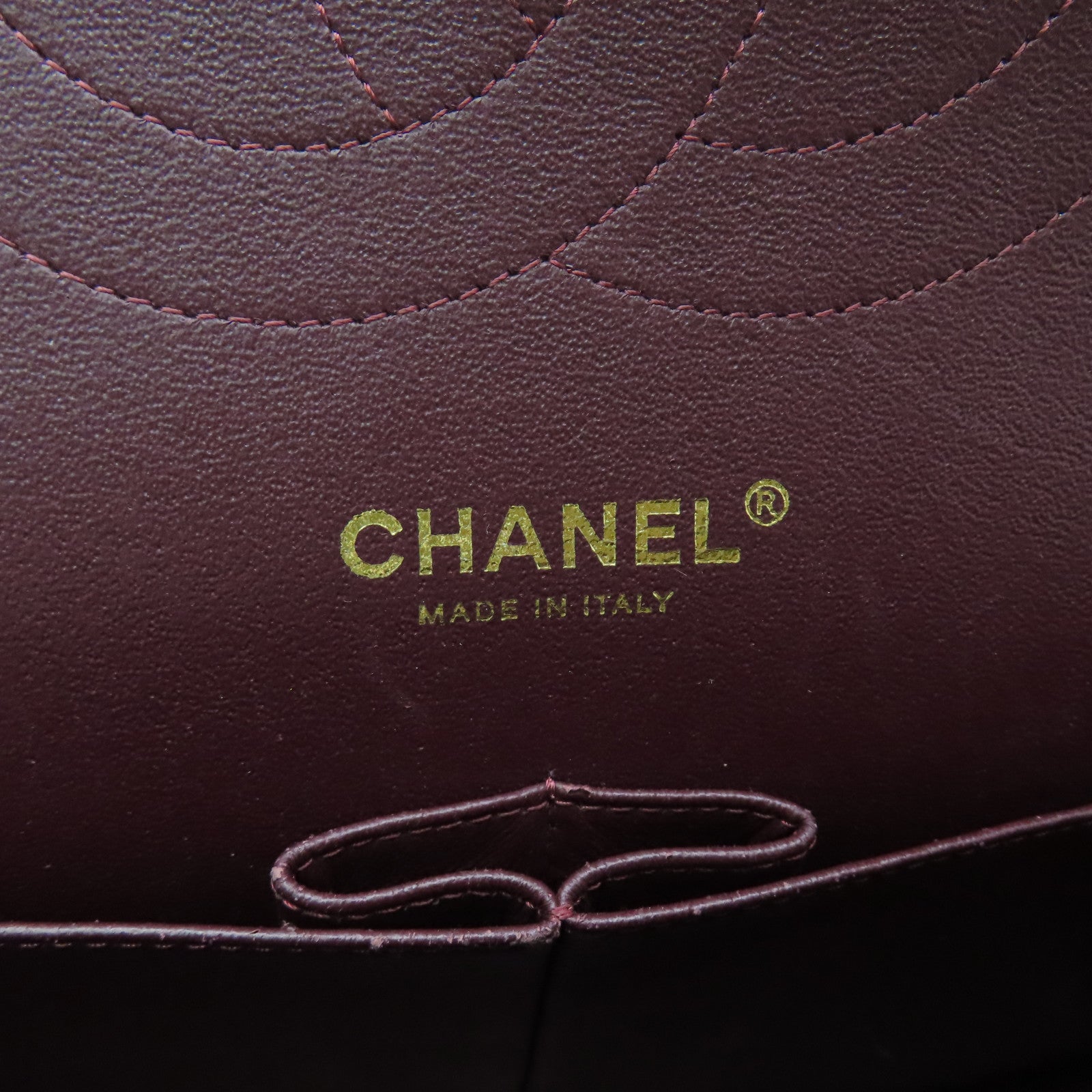 CHANEL 菱格羊皮皮革Classic Chain Shoulder金扣鏈帶肩背袋黑色