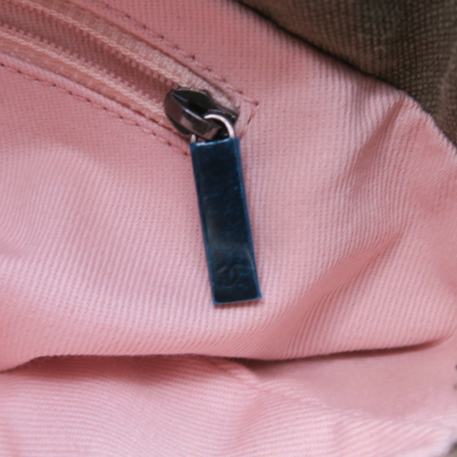 CHANEL 帆布La Habana Backpack銀扣背包啡色