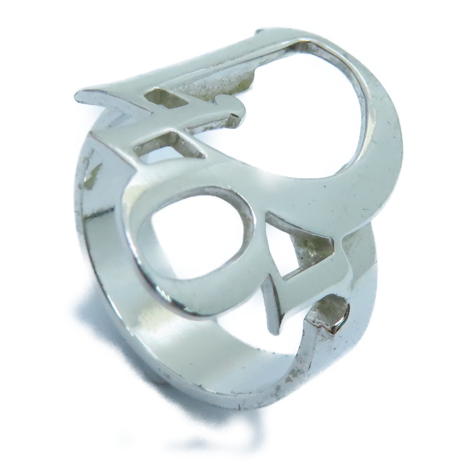Dior 金属Ring戒指US#7银色