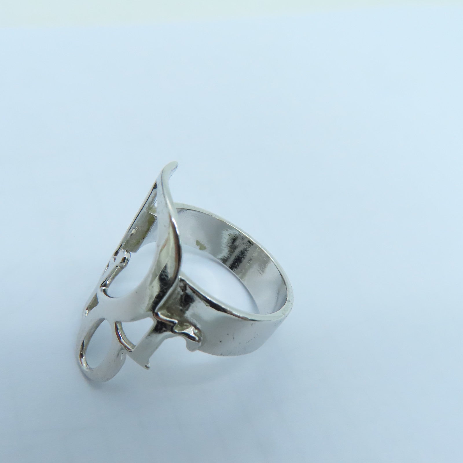 Dior 金属Ring戒指US#7银色