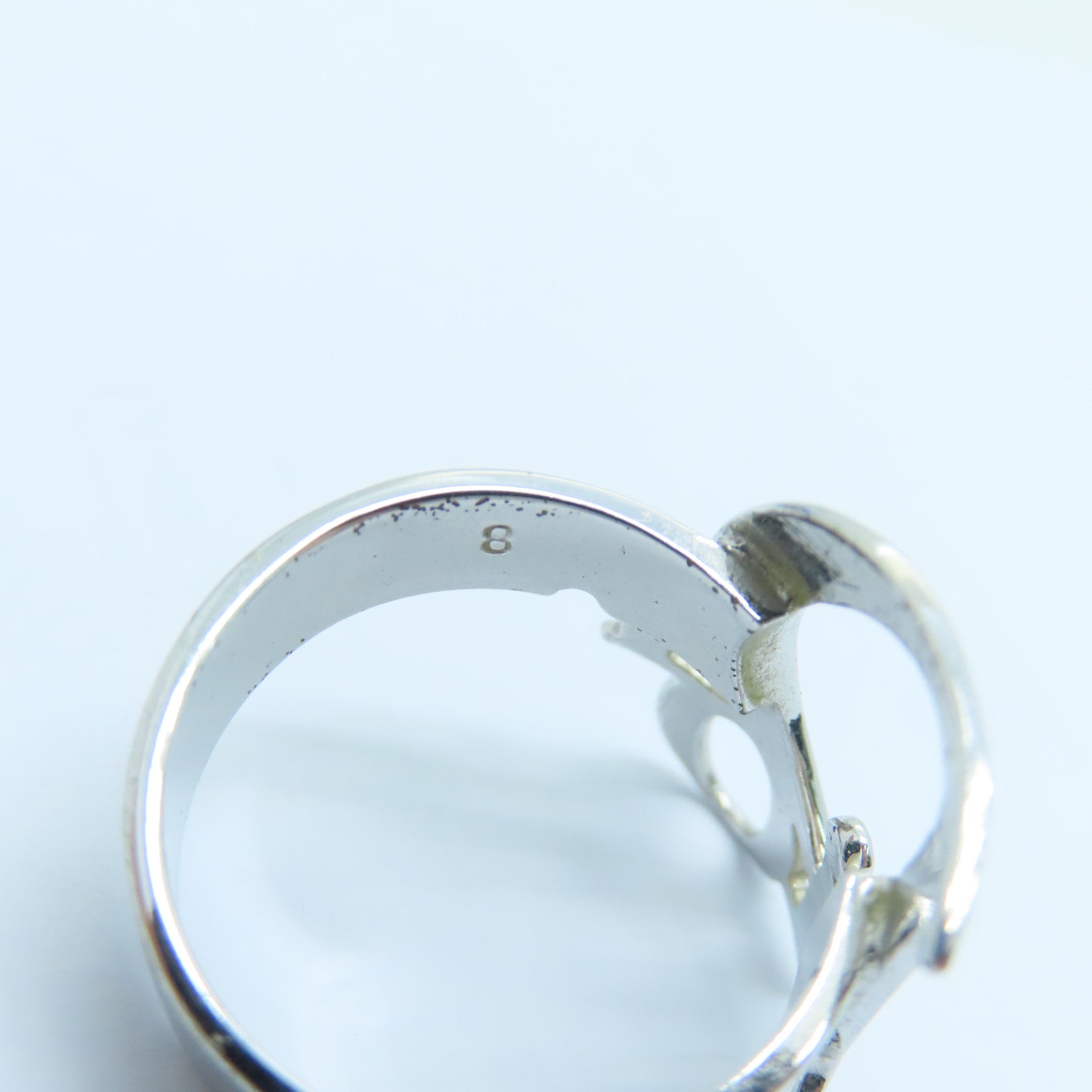 Dior 金属Ring戒指US#7银色