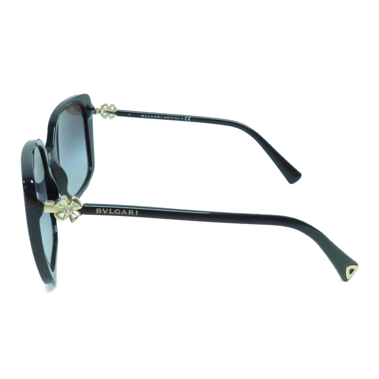BVLGARI PVC Sunglasses金扣太陽眼鏡黑色