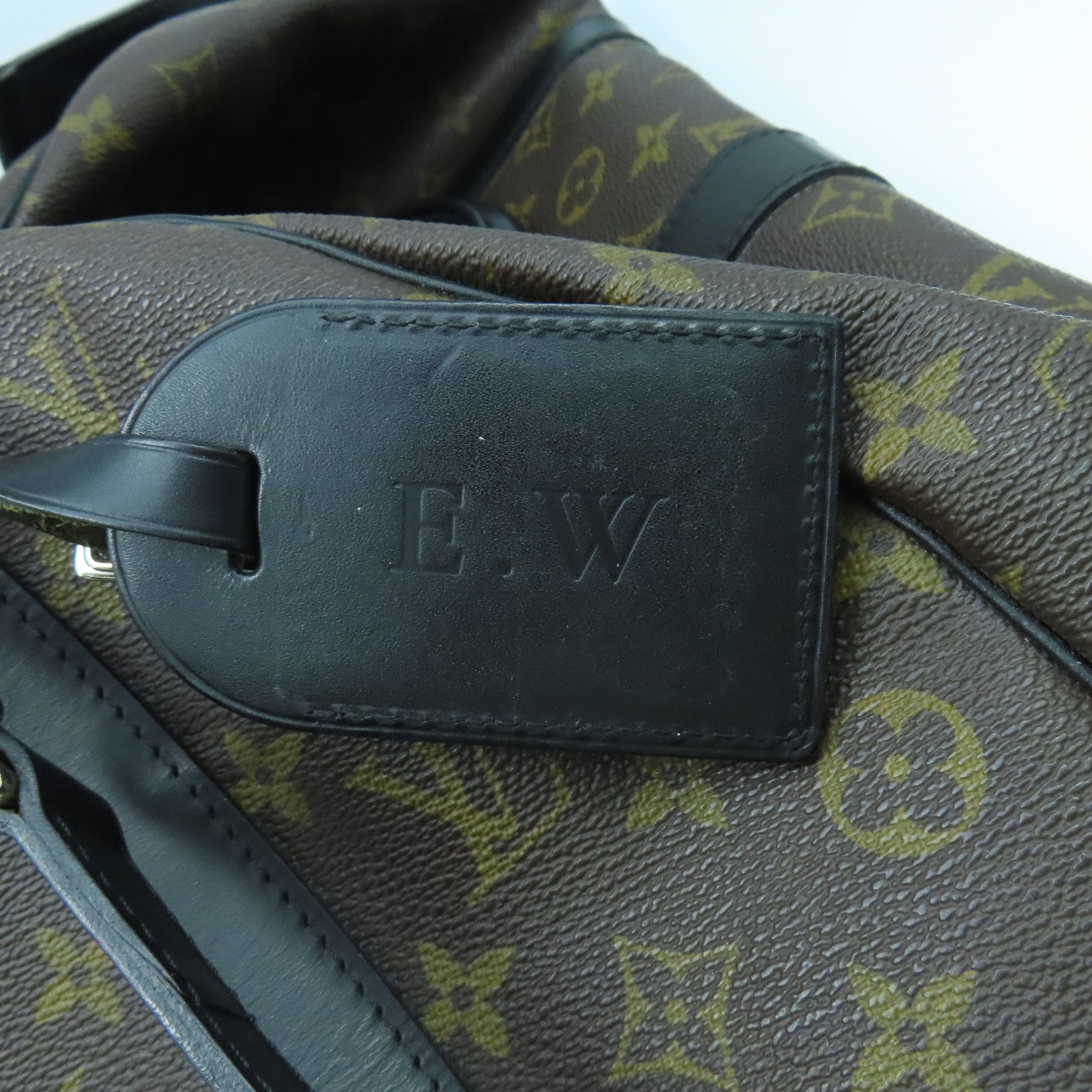 LOUIS VUITTON Monogram Macassar Keepall 45銀扣手挽肩背兩用袋黑色/啡色
