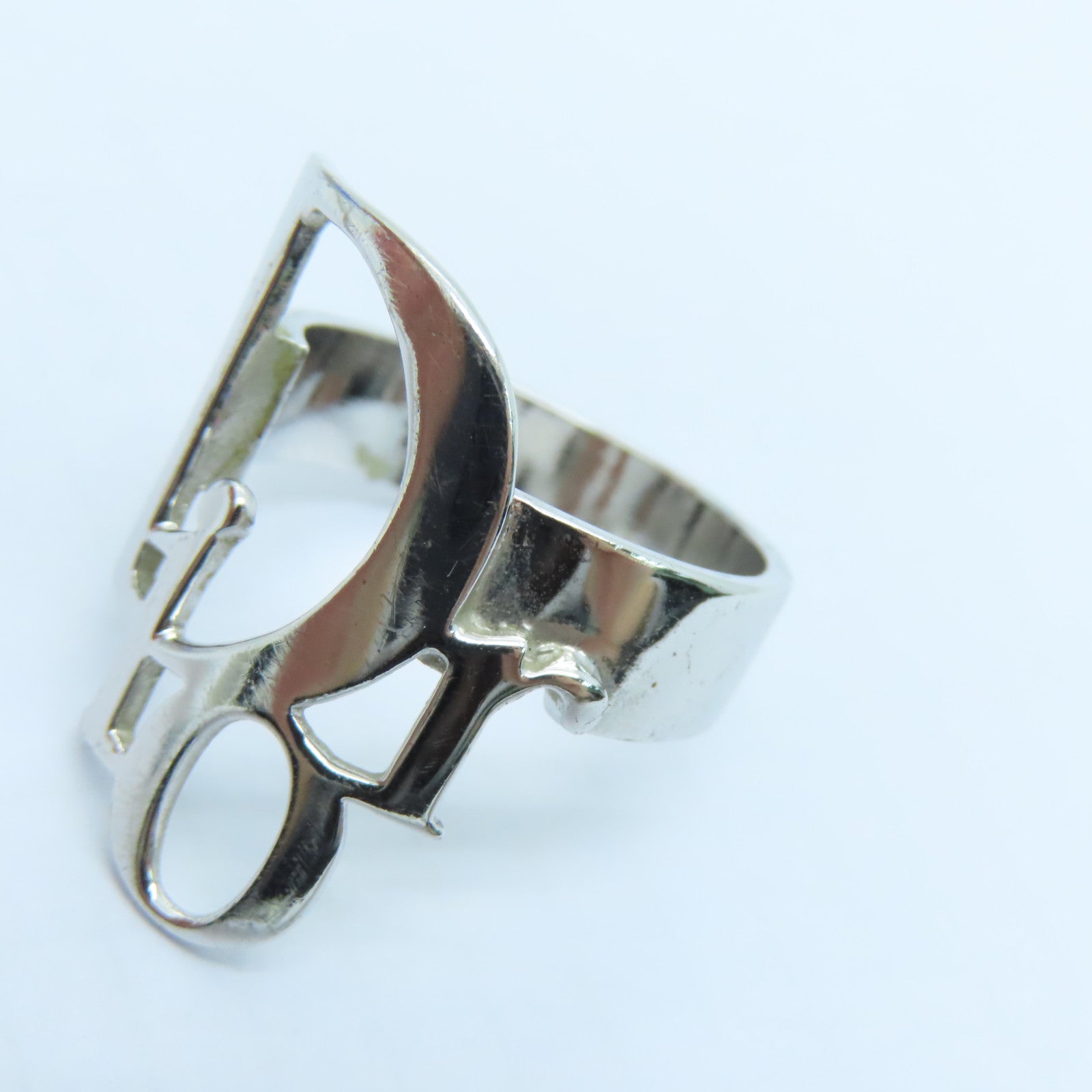 Dior 金属Ring戒指US#7银色
