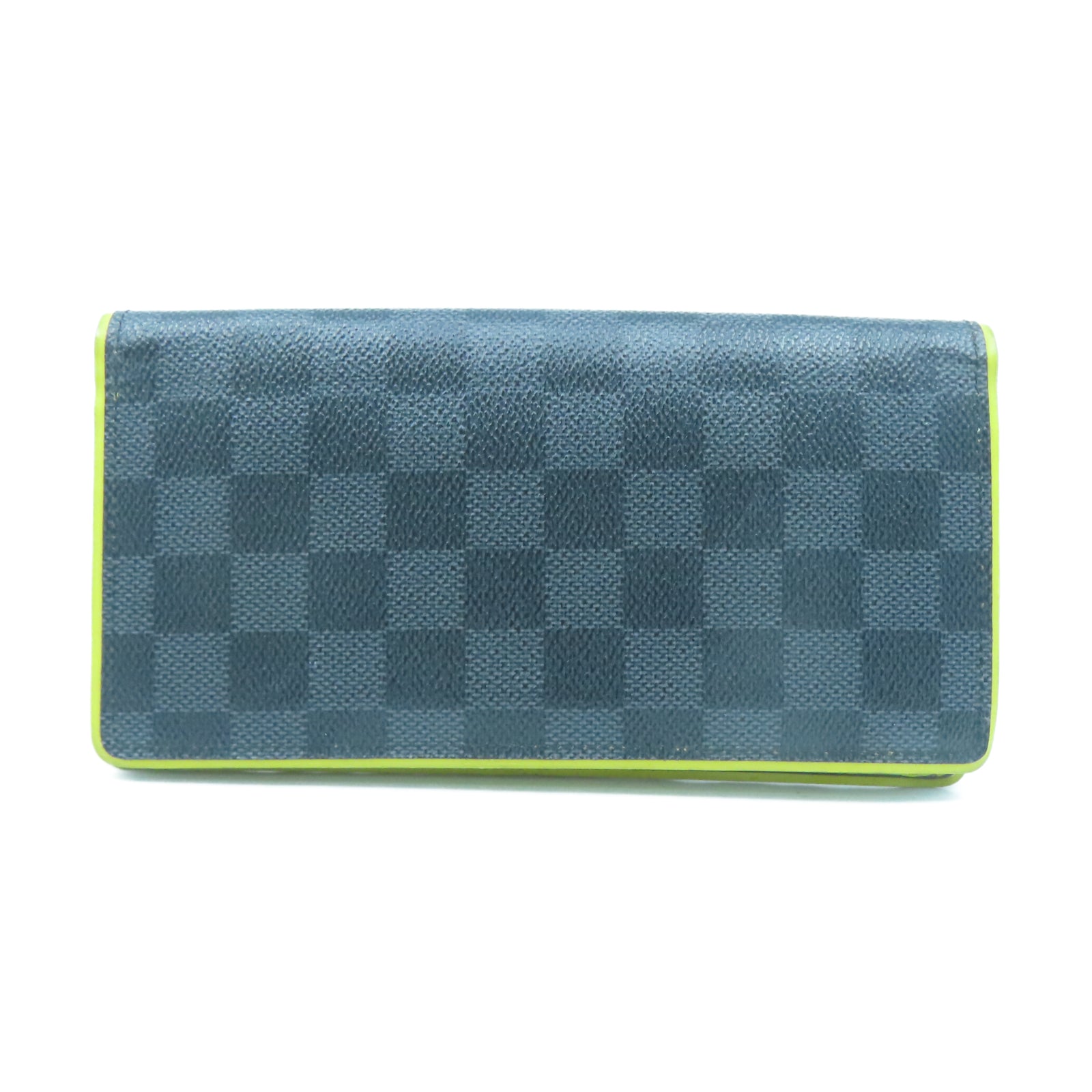 LOUIS VUITTON Damier Graphite Brazza Long Wallet銀扣長錢包黑色