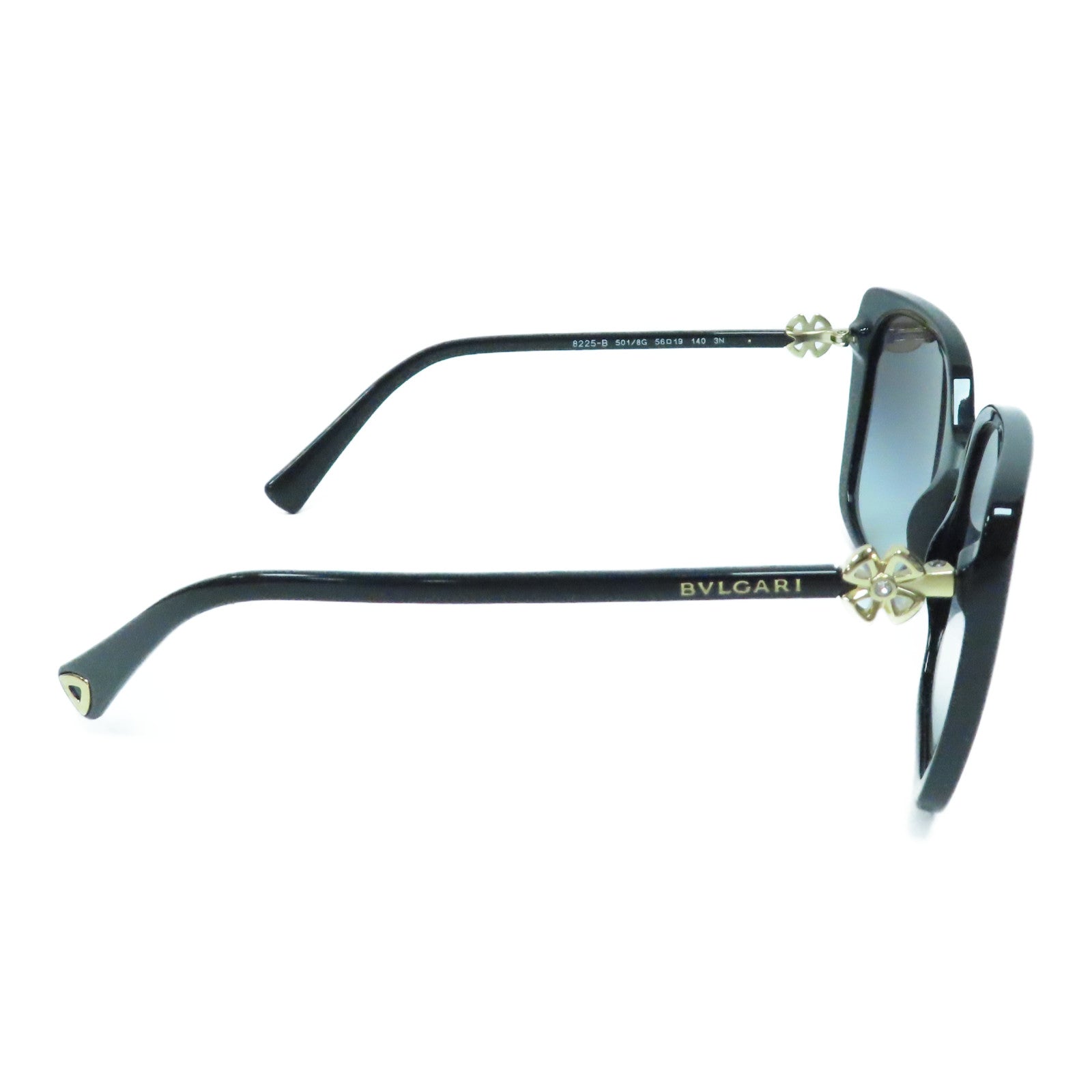 BVLGARI PVC Sunglasses金扣太陽眼鏡黑色