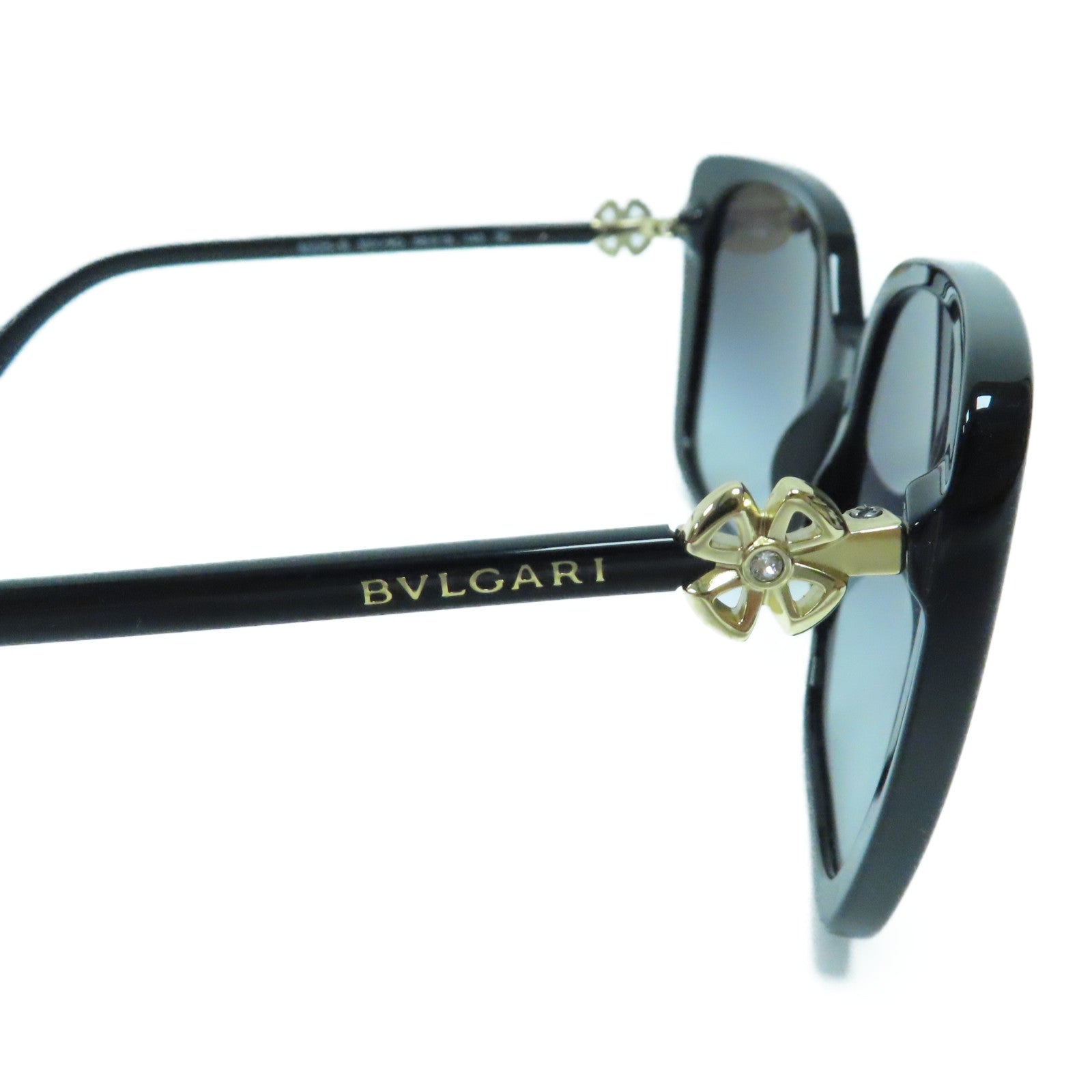 BVLGARI PVC Sunglasses金扣太陽眼鏡黑色