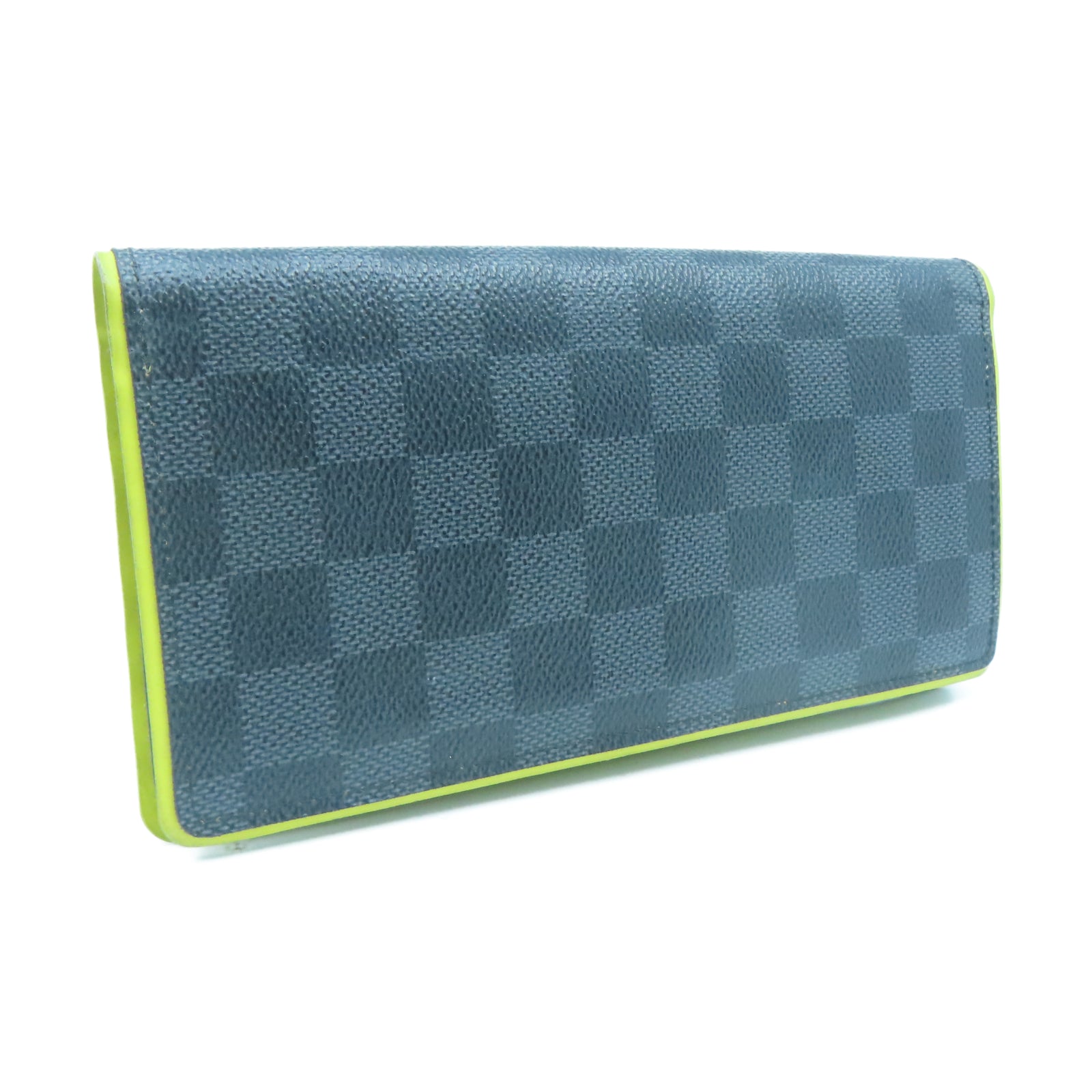 LOUIS VUITTON Damier Graphite Brazza Long Wallet銀扣長錢包黑色