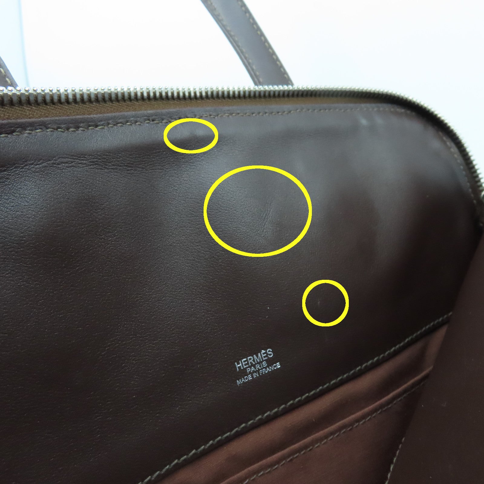 HERMES 帆布Hand Bag銀扣手挽袋紅色