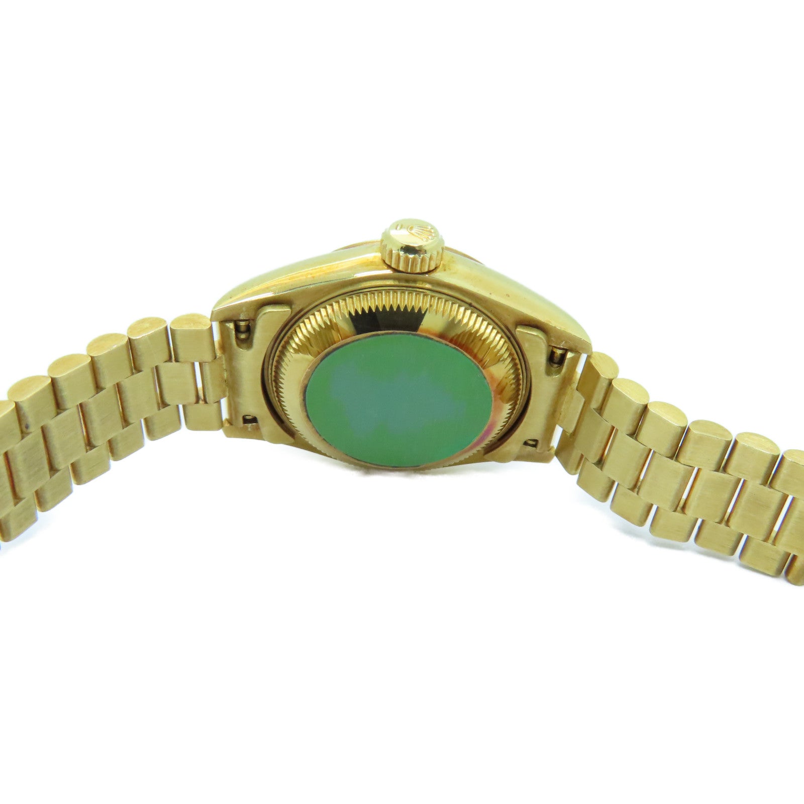 ROLEX Datejust 18K黄金/不鏽鋼手錶自動機芯金色
