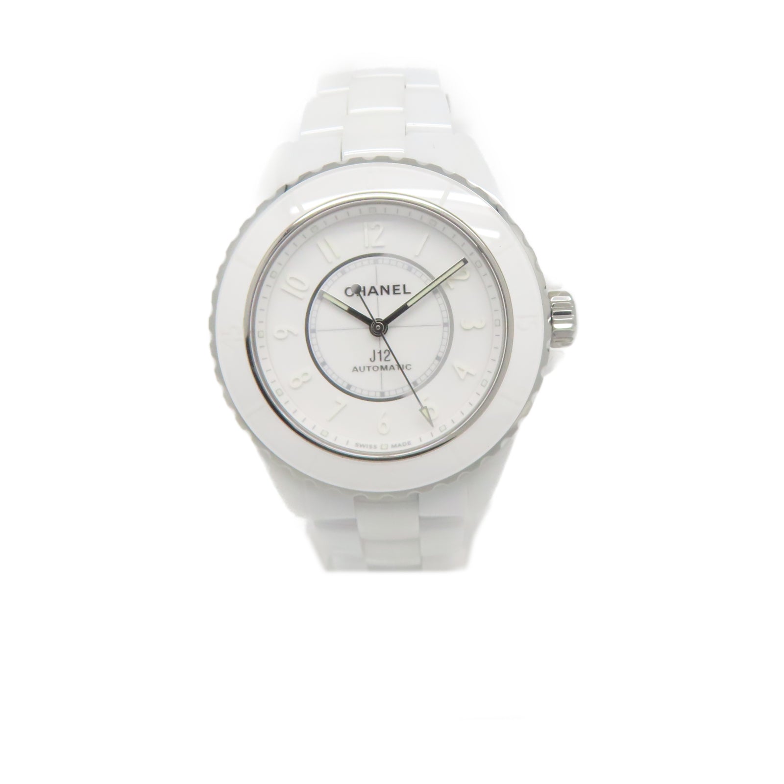 CHANEL J12 Watch陶瓷自動機芯手錶白色