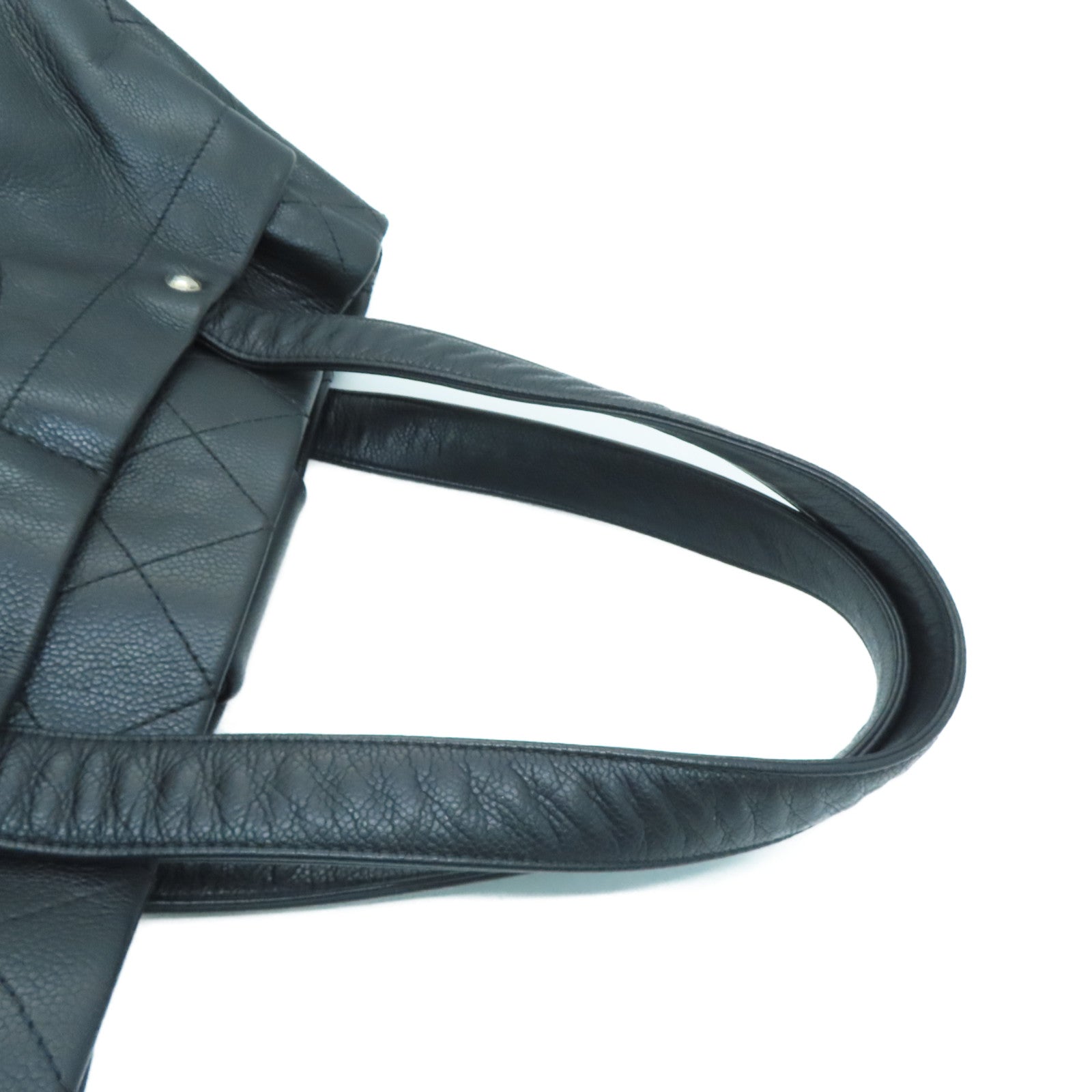 CHANEL 【激減優惠】牛皮皮革Tote Bag手挽袋黑色