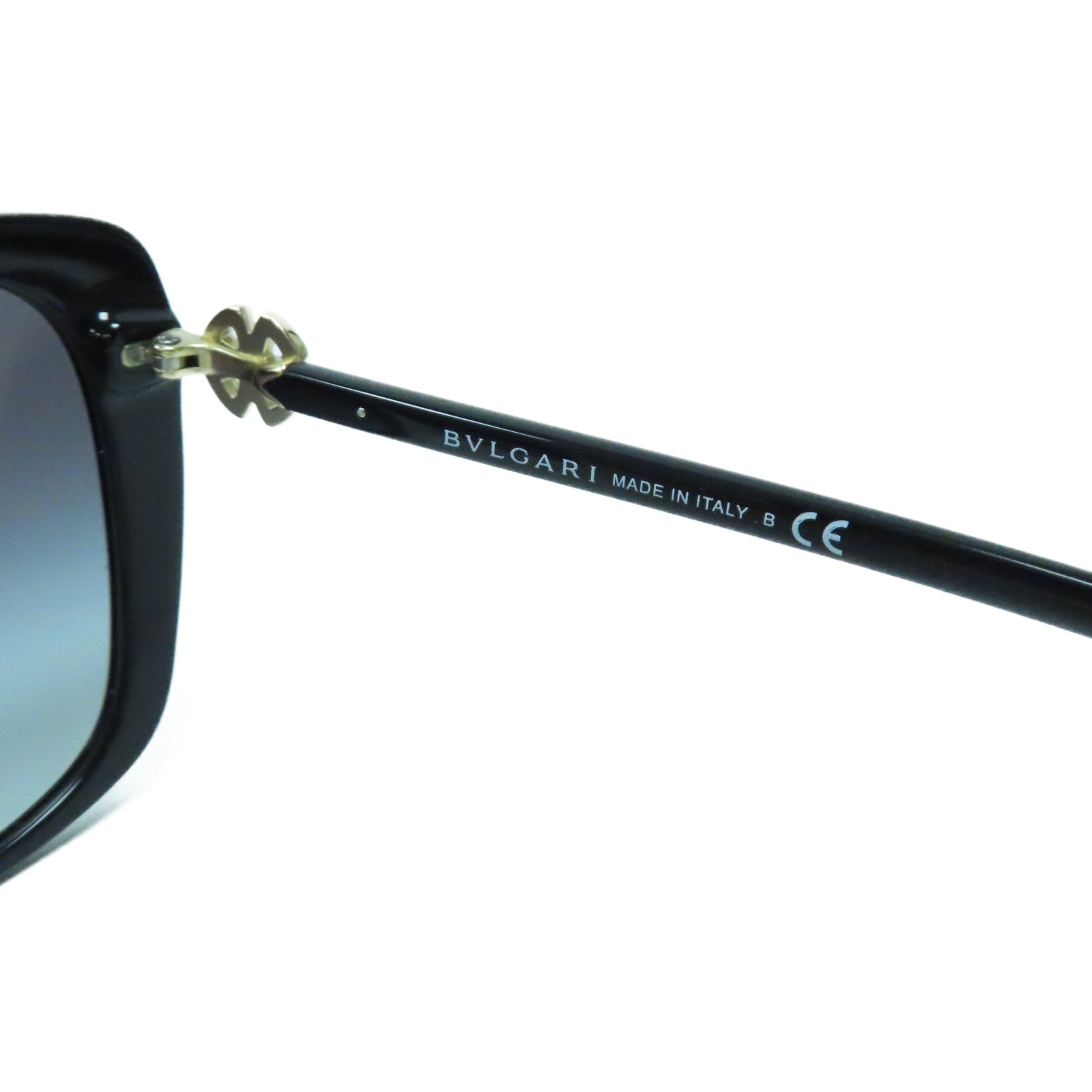 BVLGARI PVC Sunglasses金扣太陽眼鏡黑色