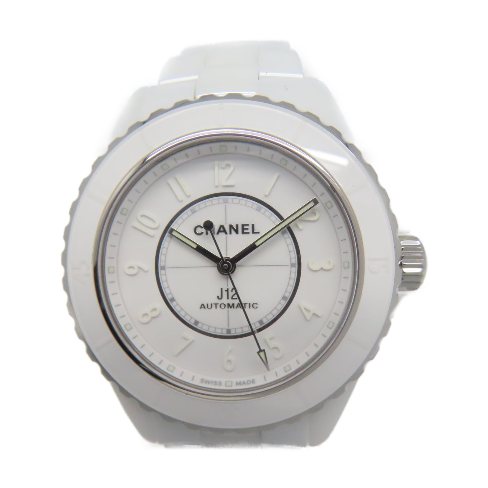 CHANEL J12 Watch陶瓷自動機芯手錶白色