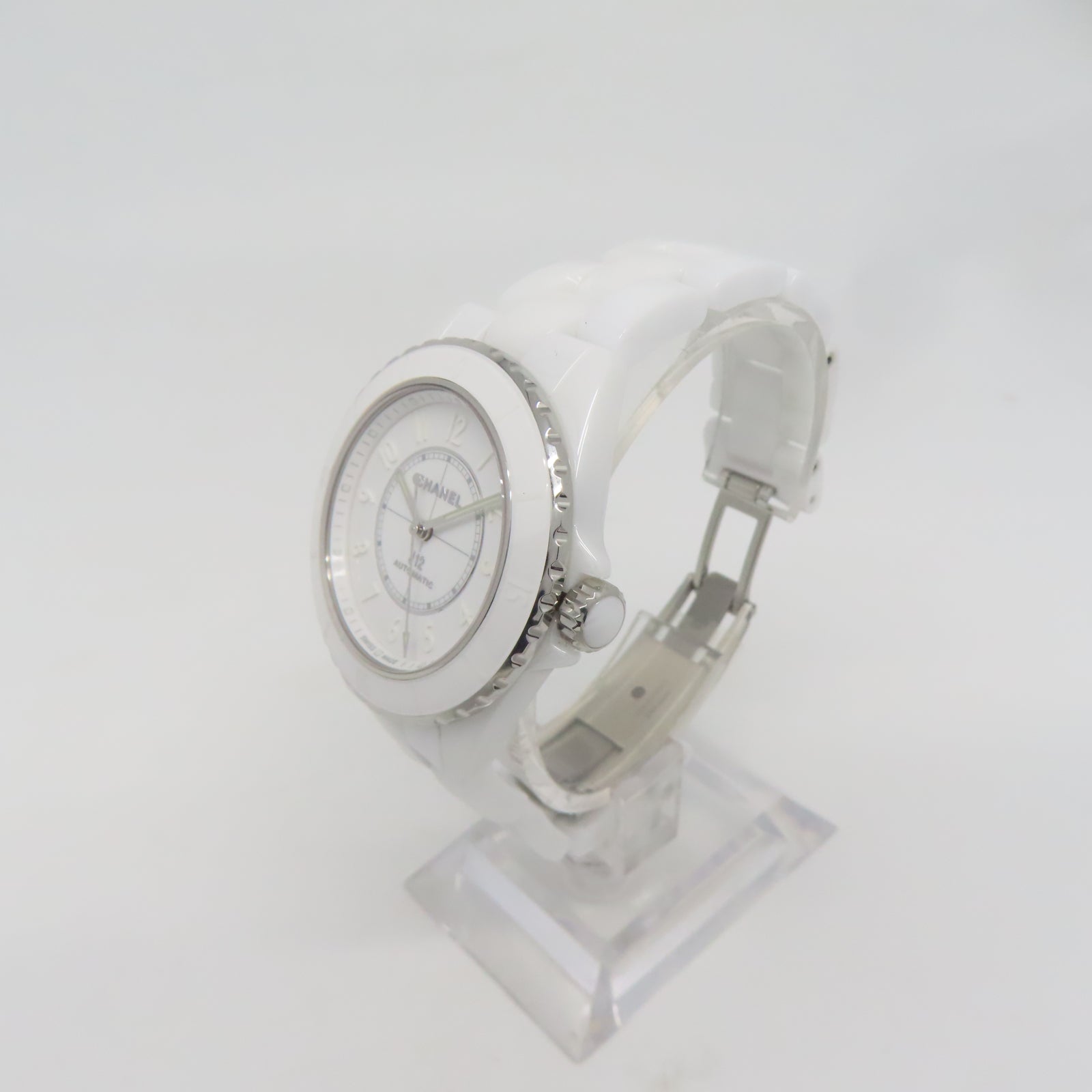 CHANEL J12 Watch陶瓷自動機芯手錶白色