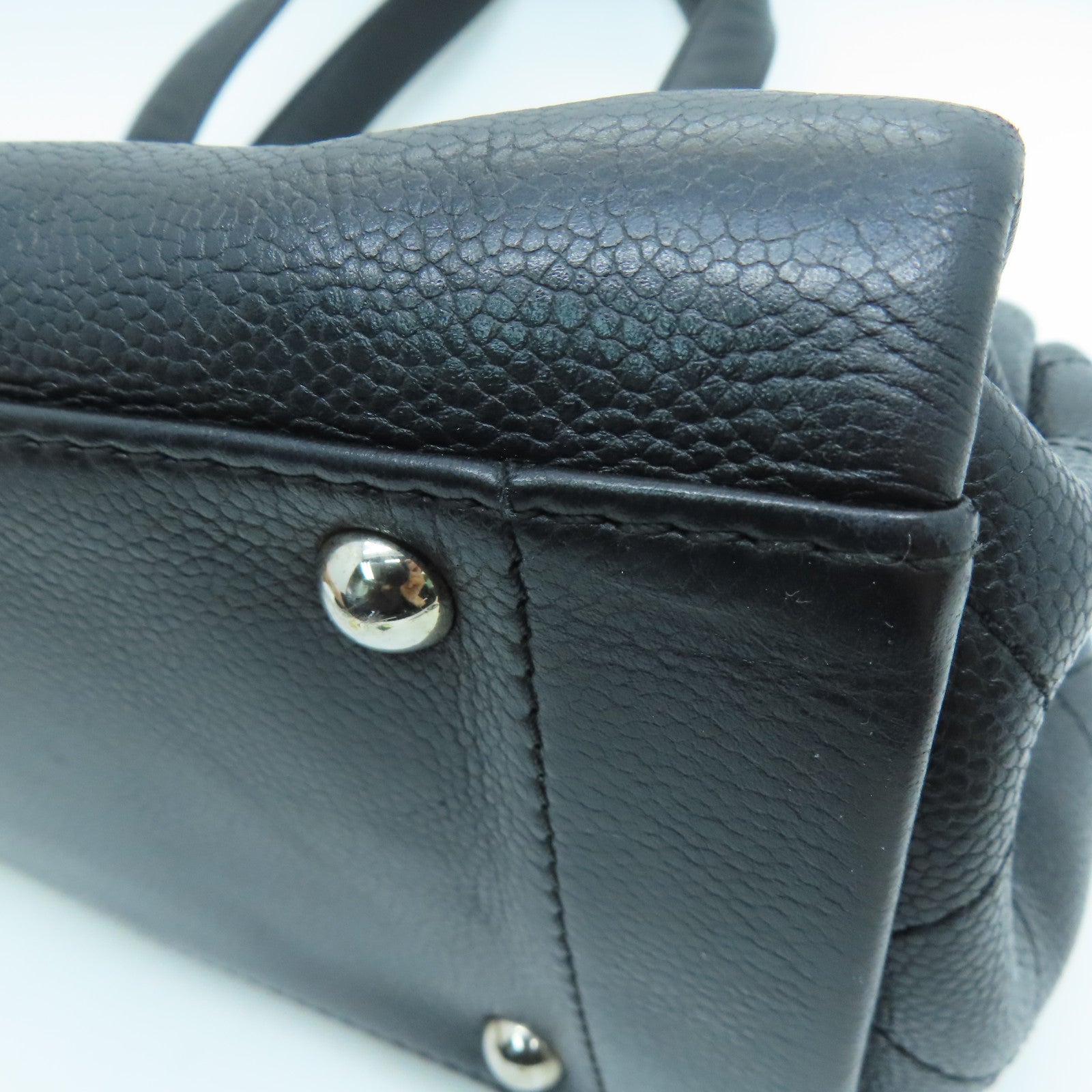 CHANEL 【激減優惠】牛皮皮革Tote Bag手挽袋黑色