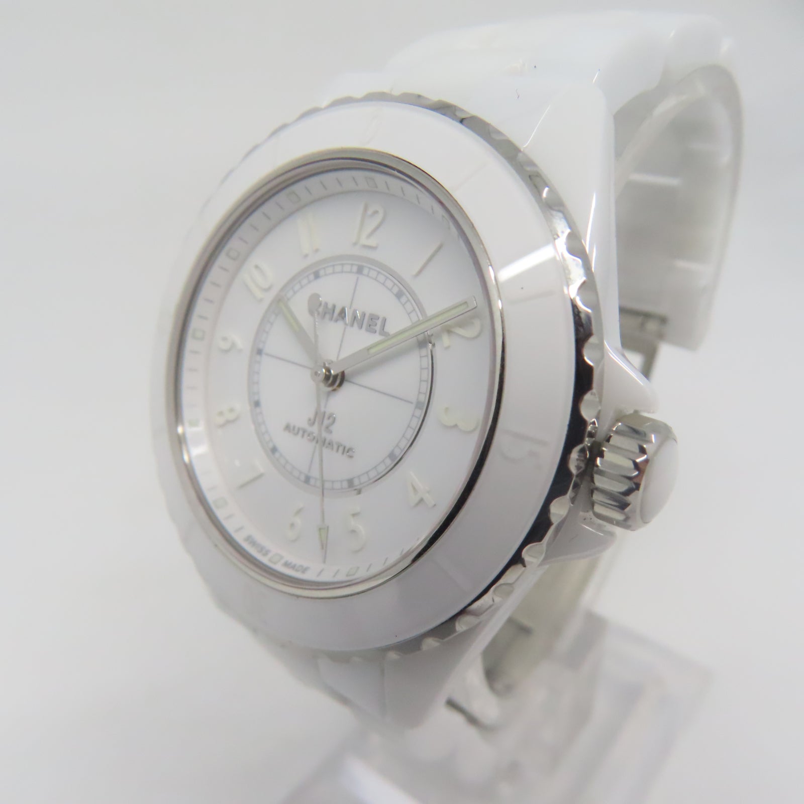 CHANEL J12 Watch陶瓷自動機芯手錶白色