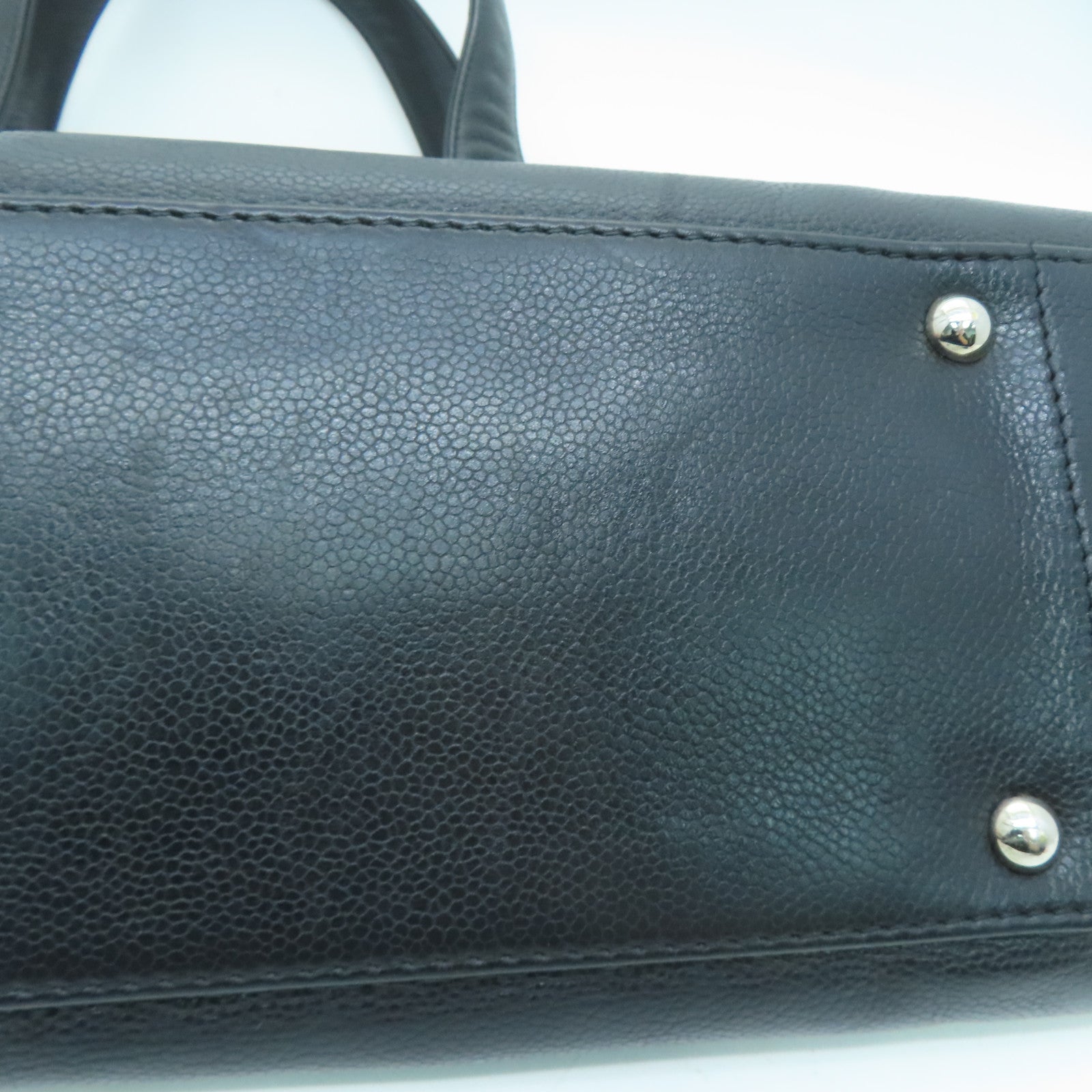 CHANEL 【激減優惠】牛皮皮革Tote Bag手挽袋黑色