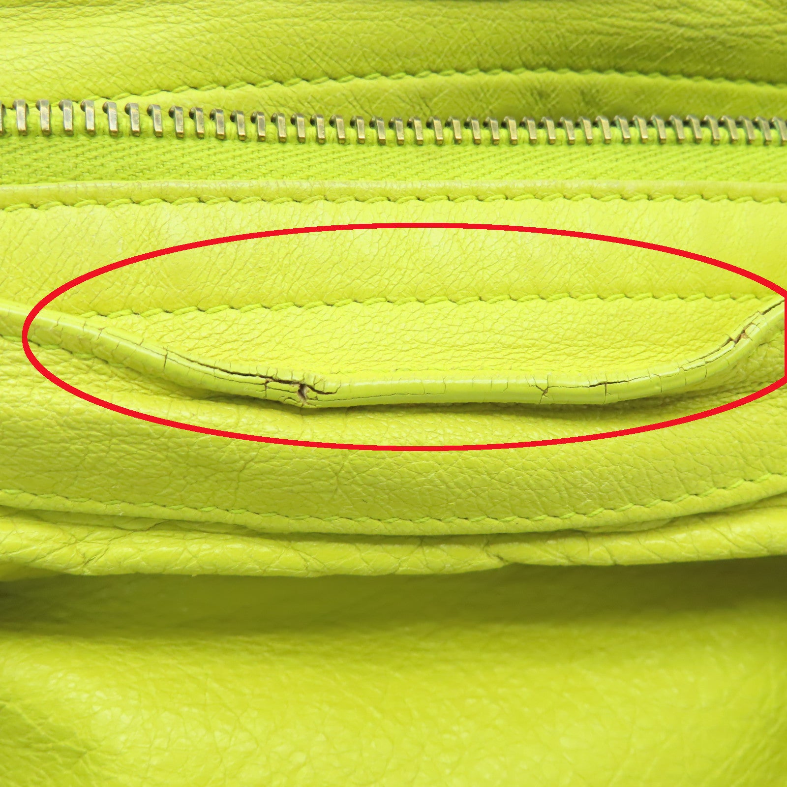 BALENCIAGA 羊皮皮革City黑扣手挽肩背兩用袋黃色