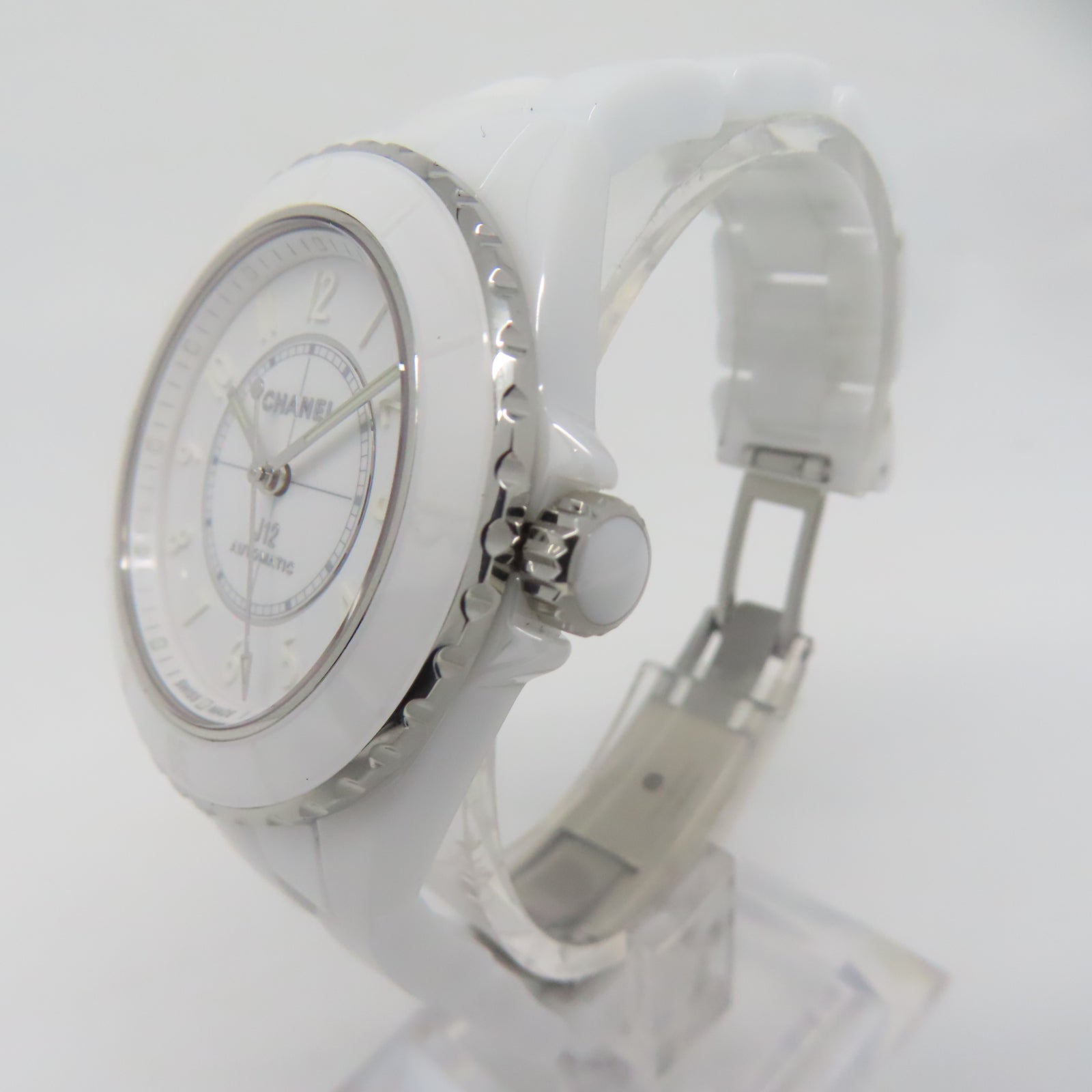 CHANEL J12 Watch陶瓷自動機芯手錶白色