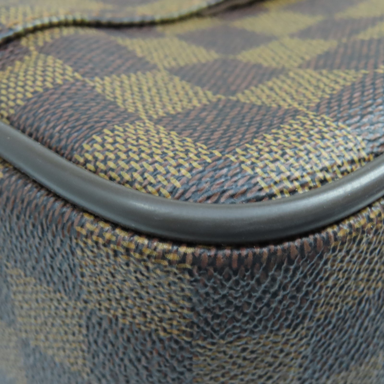LOUIS VUITTON Damier Ebene Icare金扣肩背袋棕色