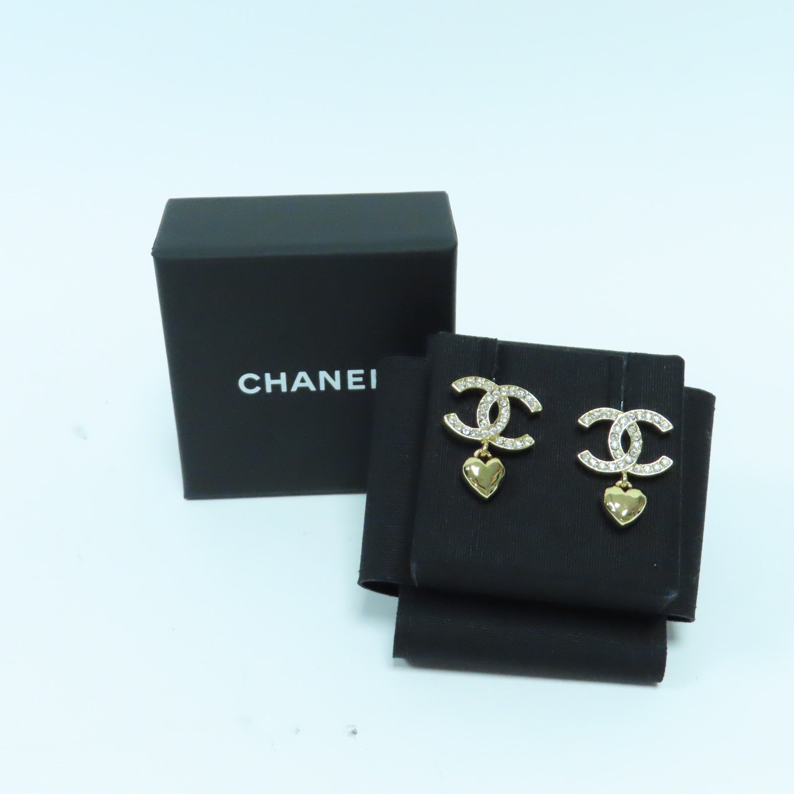 CHANEL 金屬Earrings耳環金色