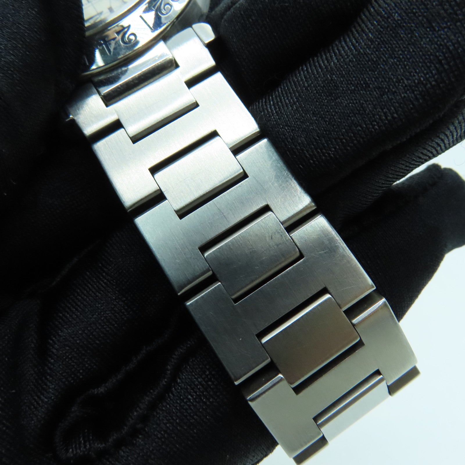 CARTIER Pasha C不鏽鋼手錶自動機芯銀色