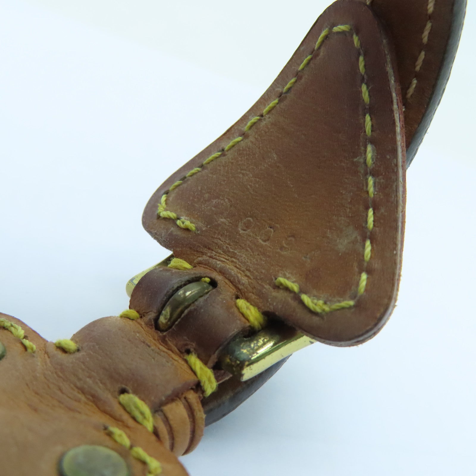 LOUIS VUITTON Monogram Bracelet手镯金扣啡色