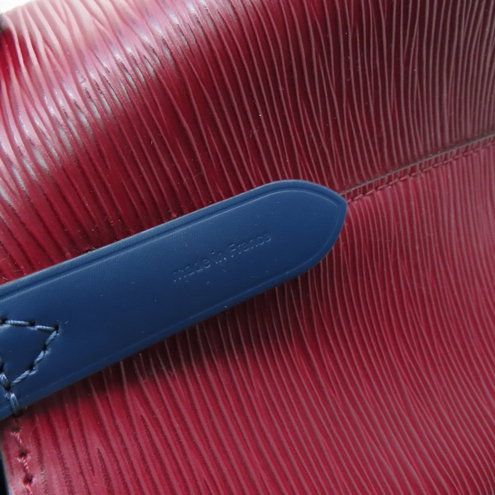 LOUIS VUITTON Epi Neo Noe MM銀扣手挽肩背兩用袋紅色