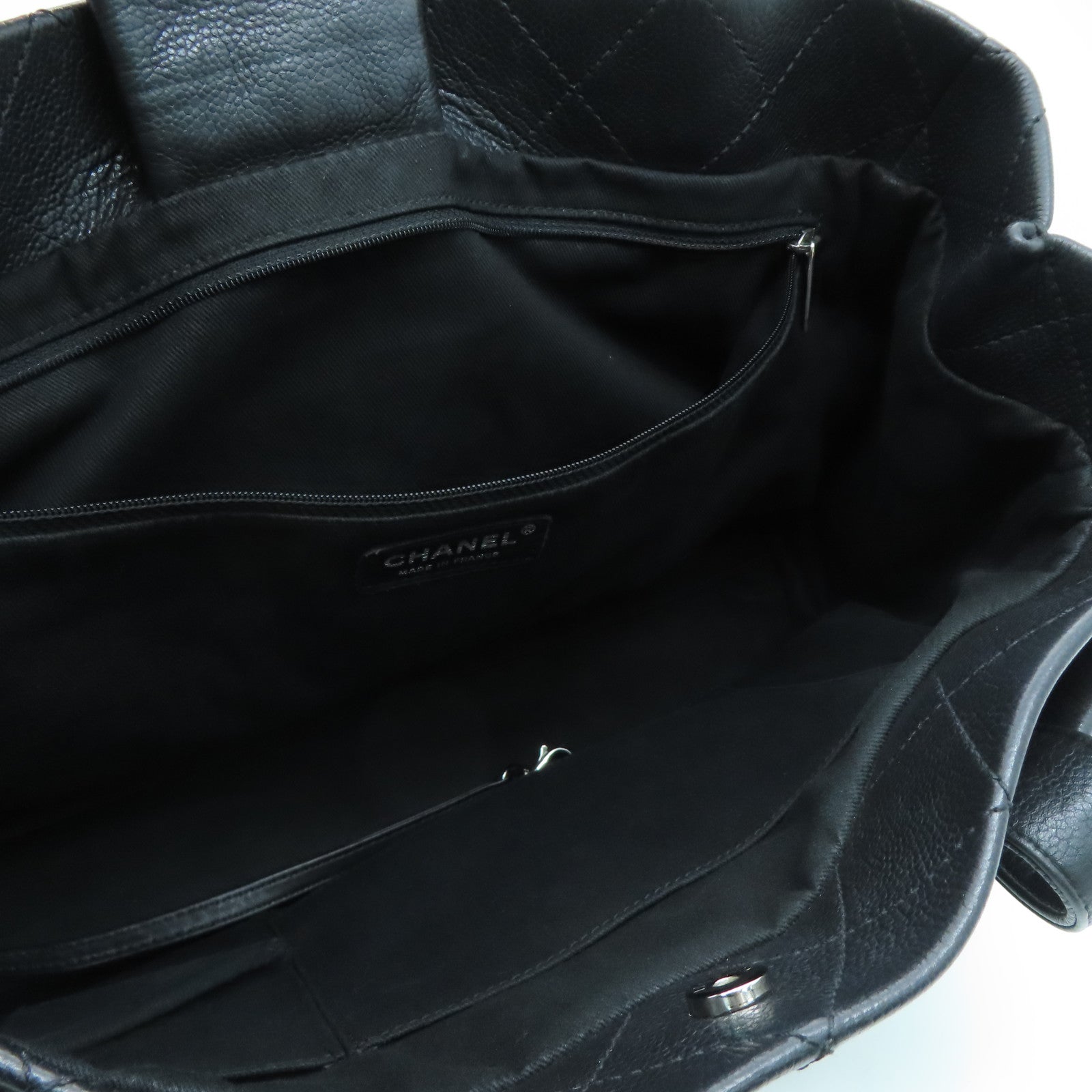 CHANEL 【激減優惠】牛皮皮革Tote Bag手挽袋黑色