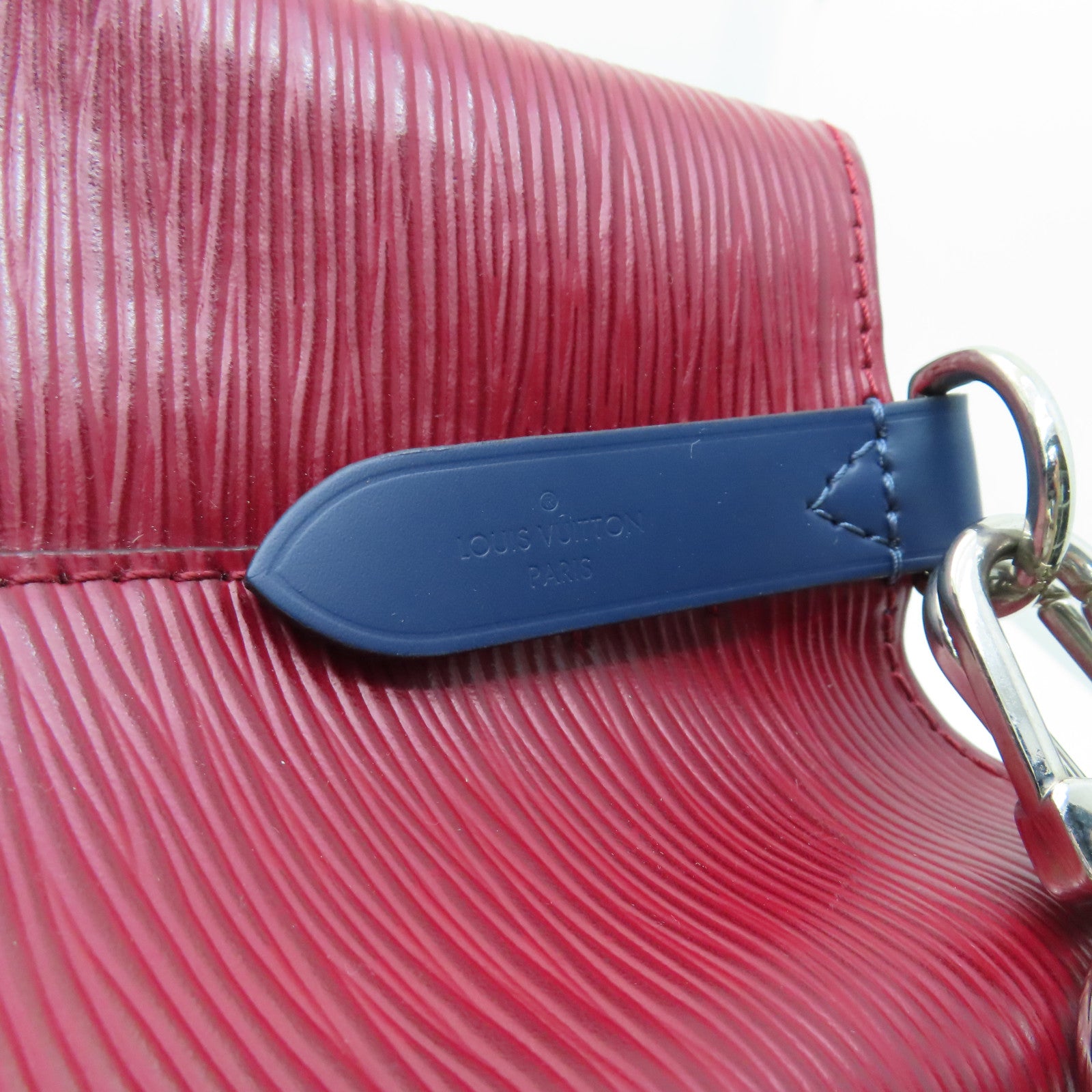 LOUIS VUITTON Epi Neo Noe MM銀扣手挽肩背兩用袋紅色