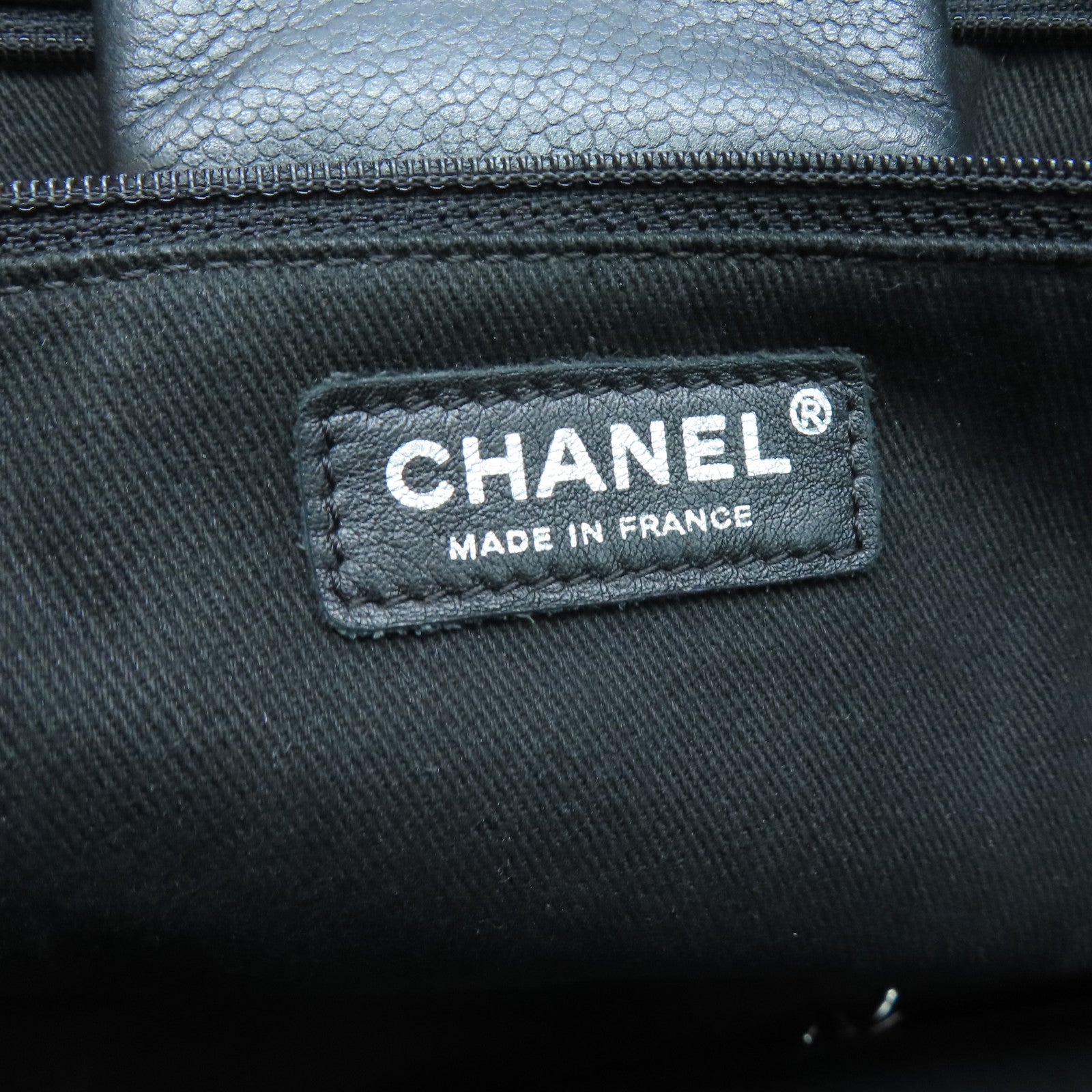 CHANEL 【激減優惠】牛皮皮革Tote Bag手挽袋黑色