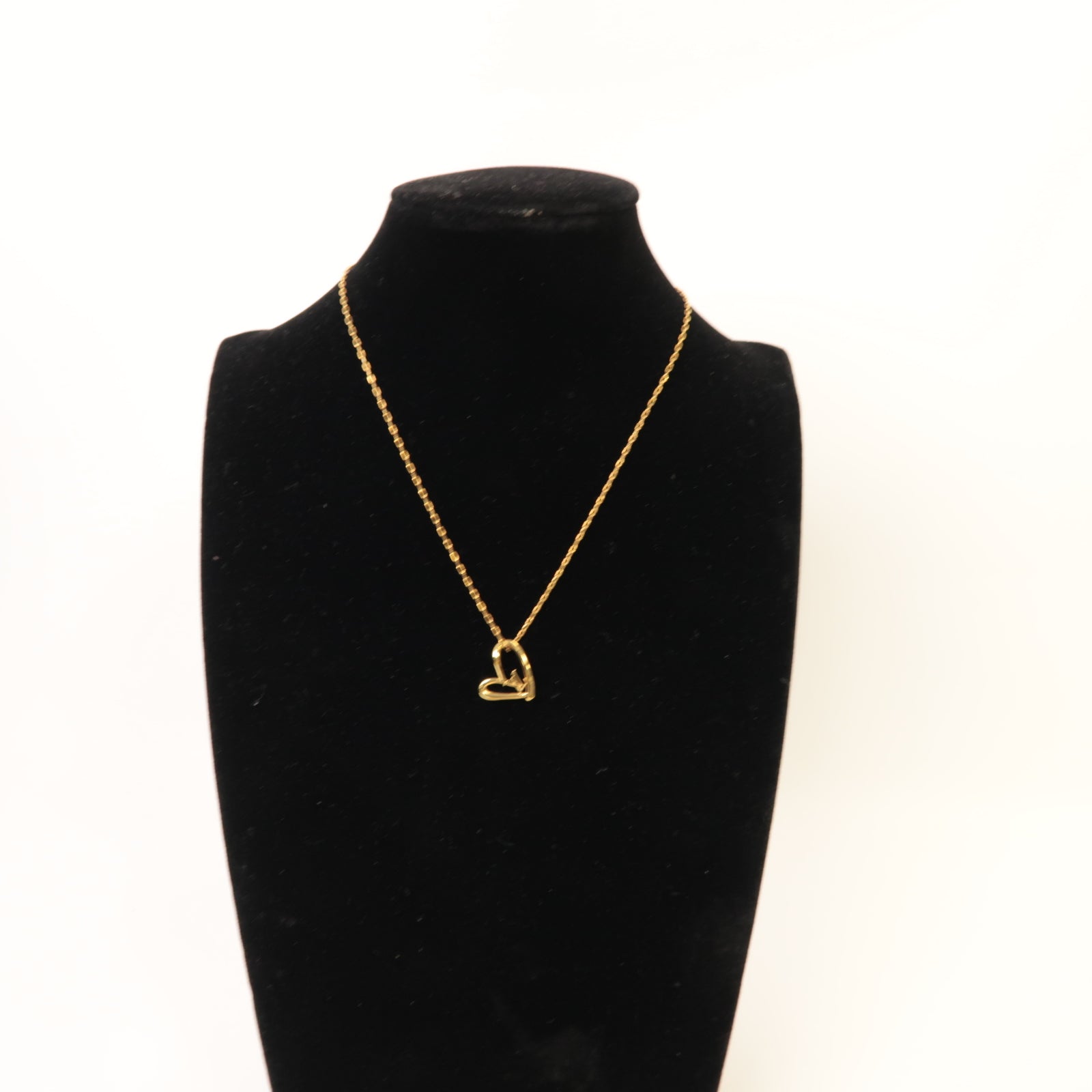 LOUIS VUITTON 金屬Fall In Love Necklace項鍊金色