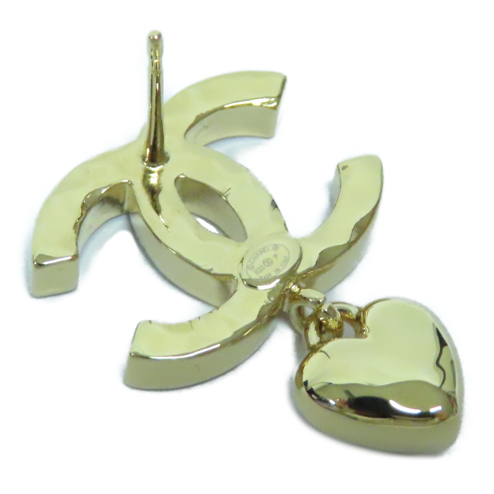 CHANEL 金屬Earrings耳環金色